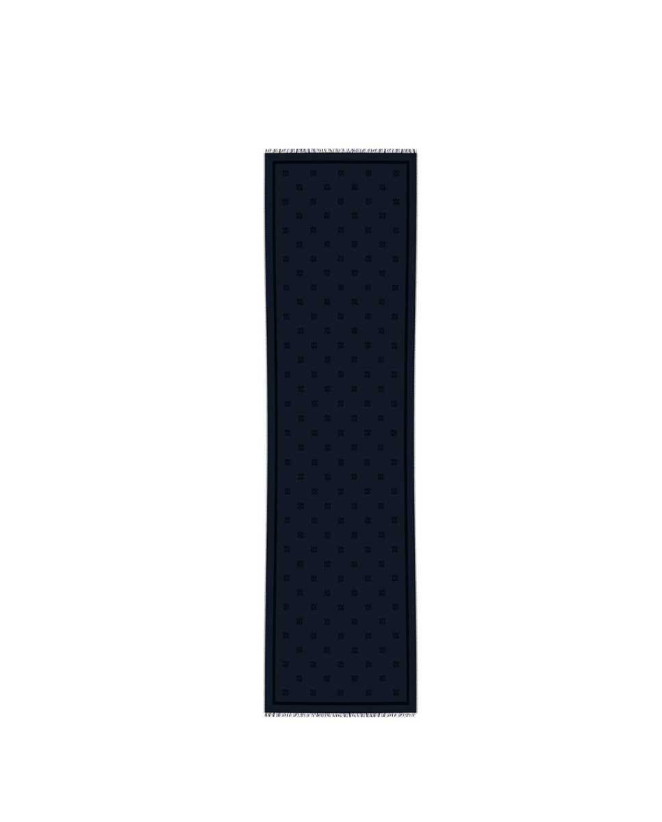 Lenço de Viscose Ligeiro e Suave ao Tato Azul-2