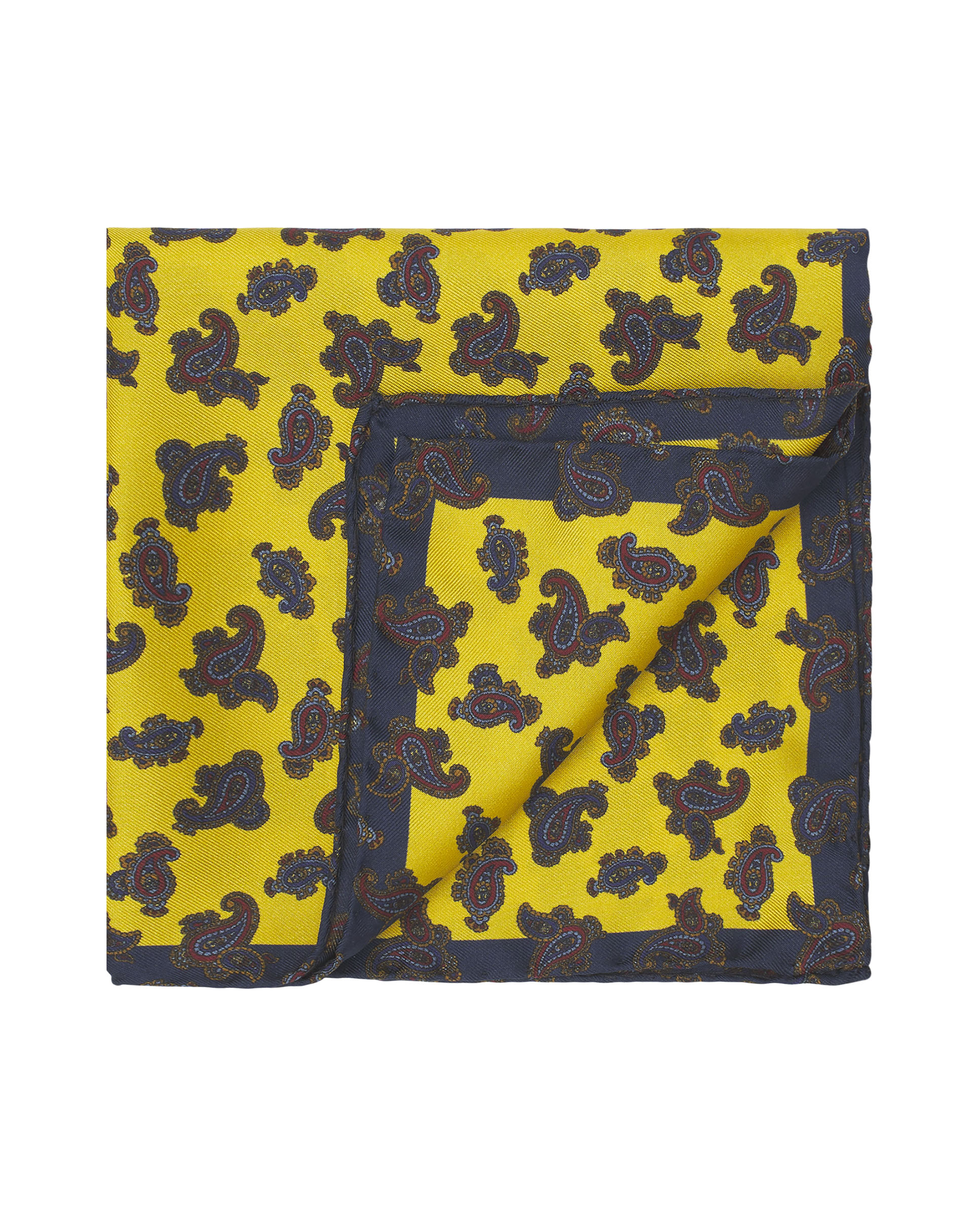 Imagem 0 de Lenço de Bolso Estampado de Seda