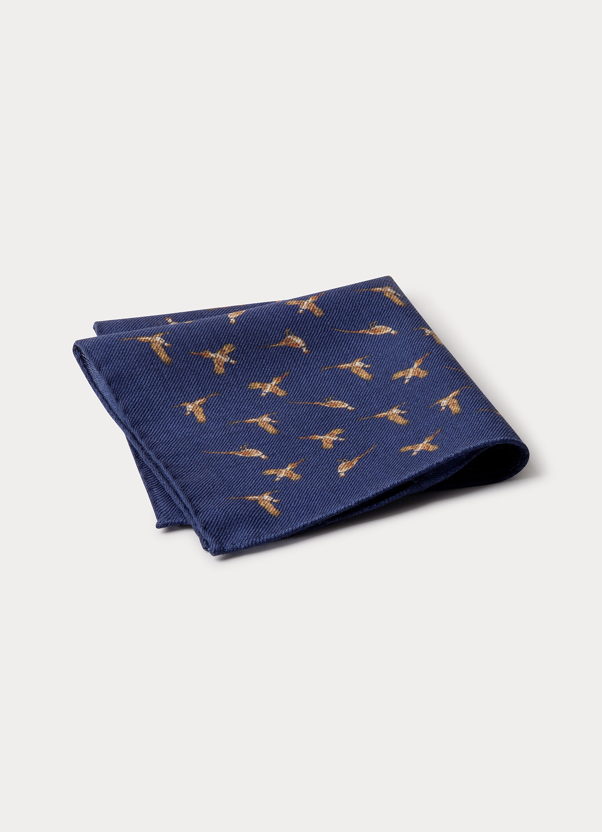 Imagem 0 de Lenço de Lã com Estampado de Motivos de Aves.