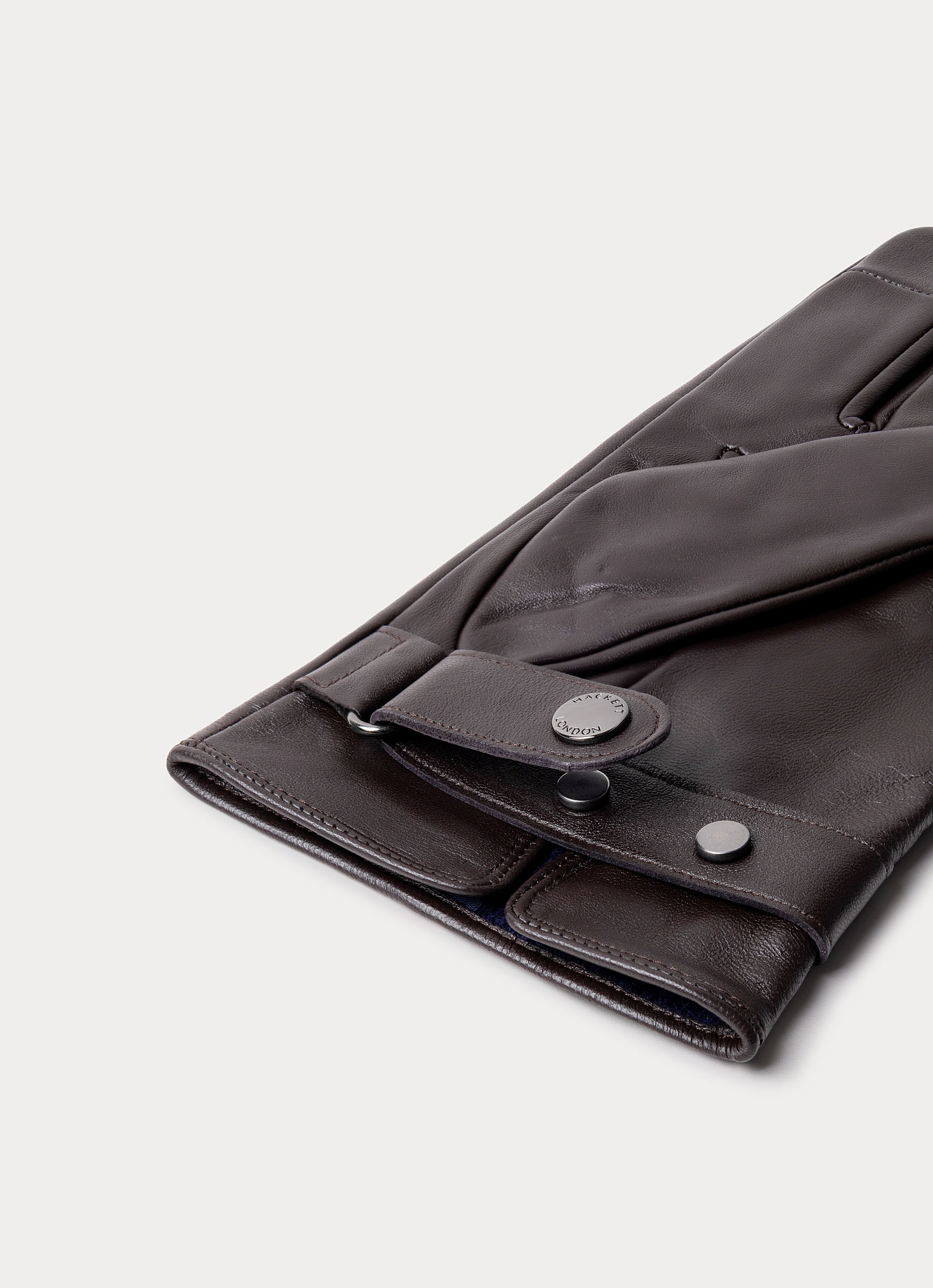 Guantes de hombre commuter touch. - Hackett - Marrón Marrón-3