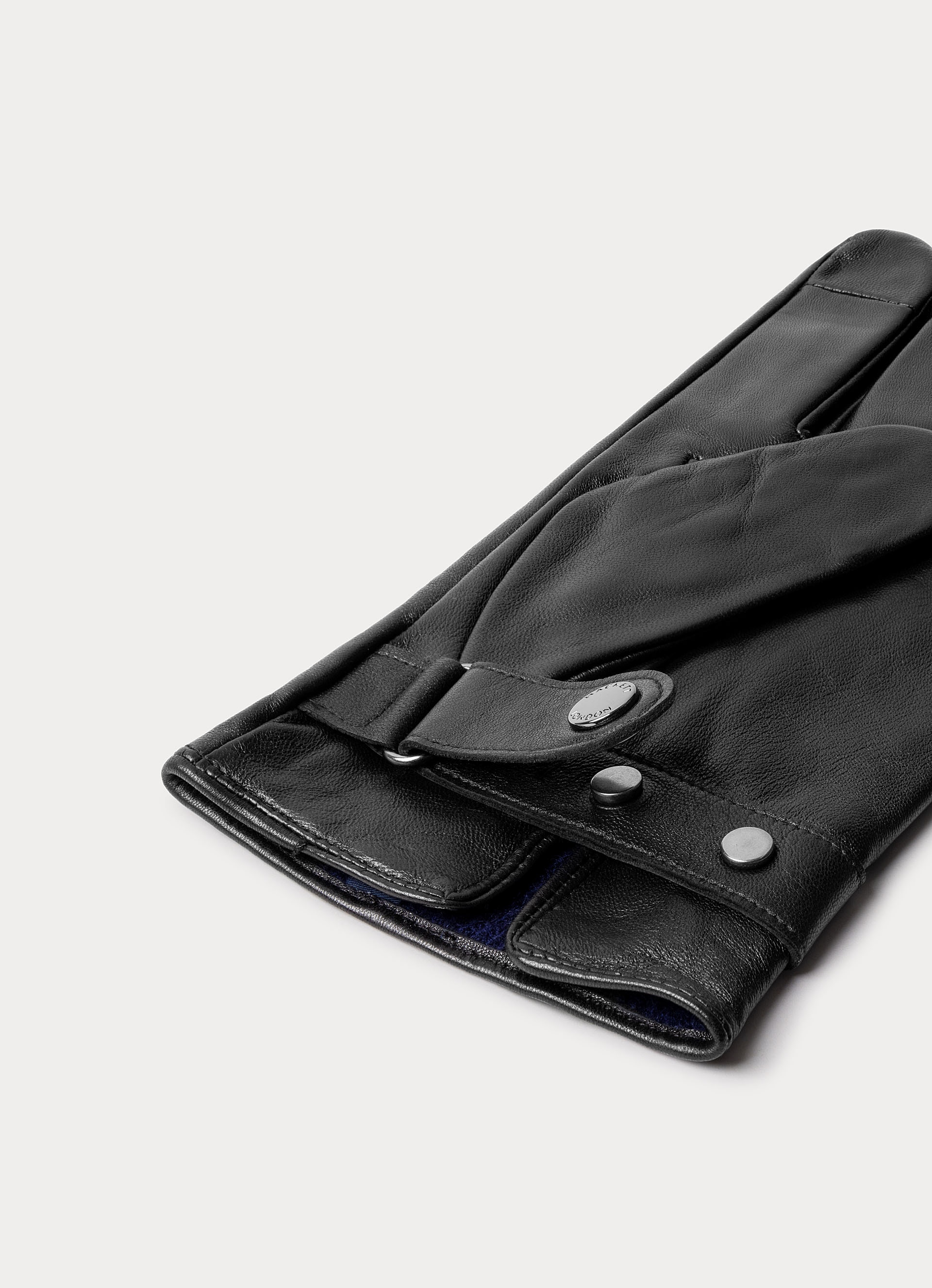 Guantes de hombre commuter touch. - Hackett - Negro Negro-3