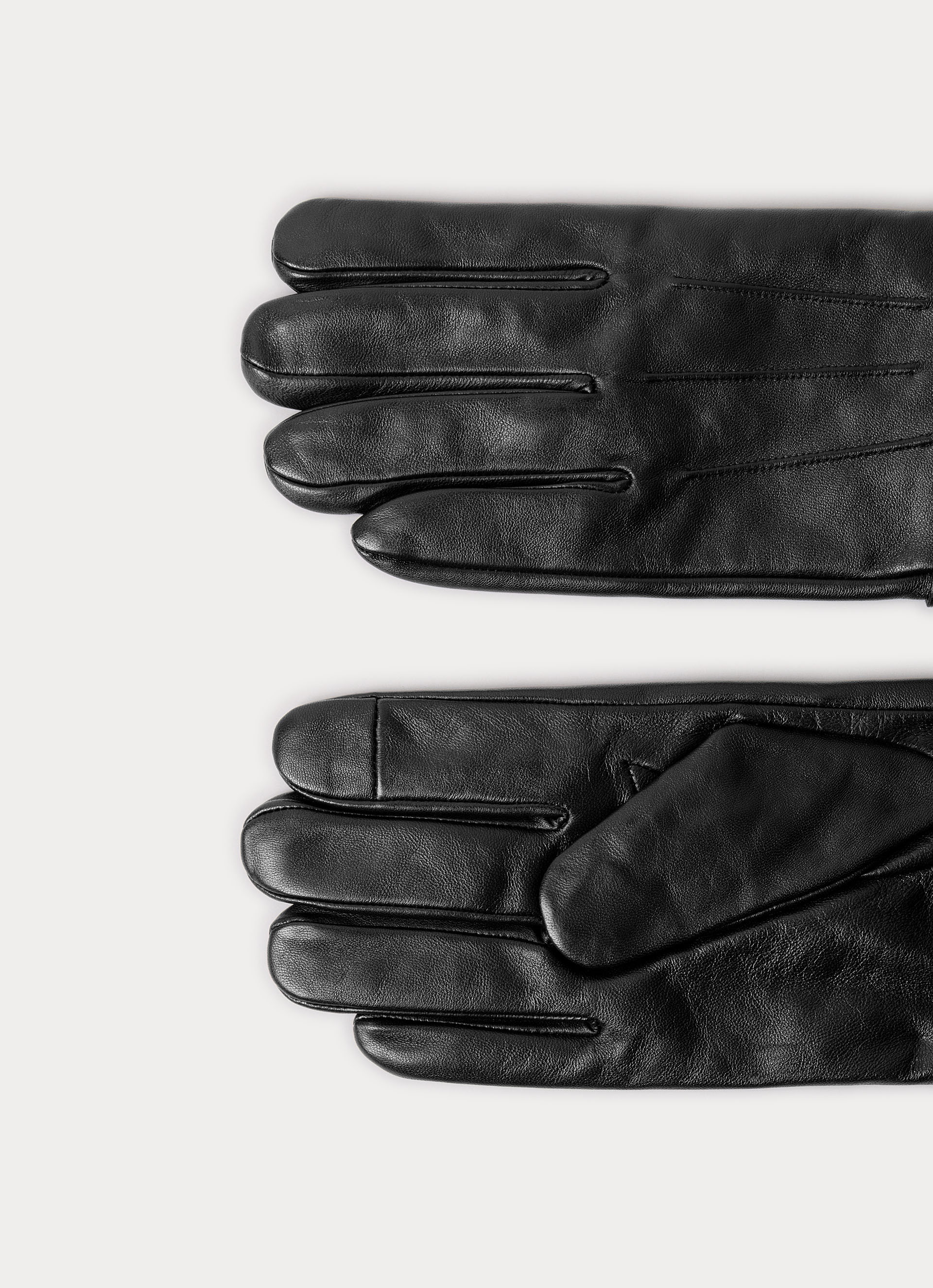Guantes de hombre commuter touch. - Hackett - Negro Negro-4