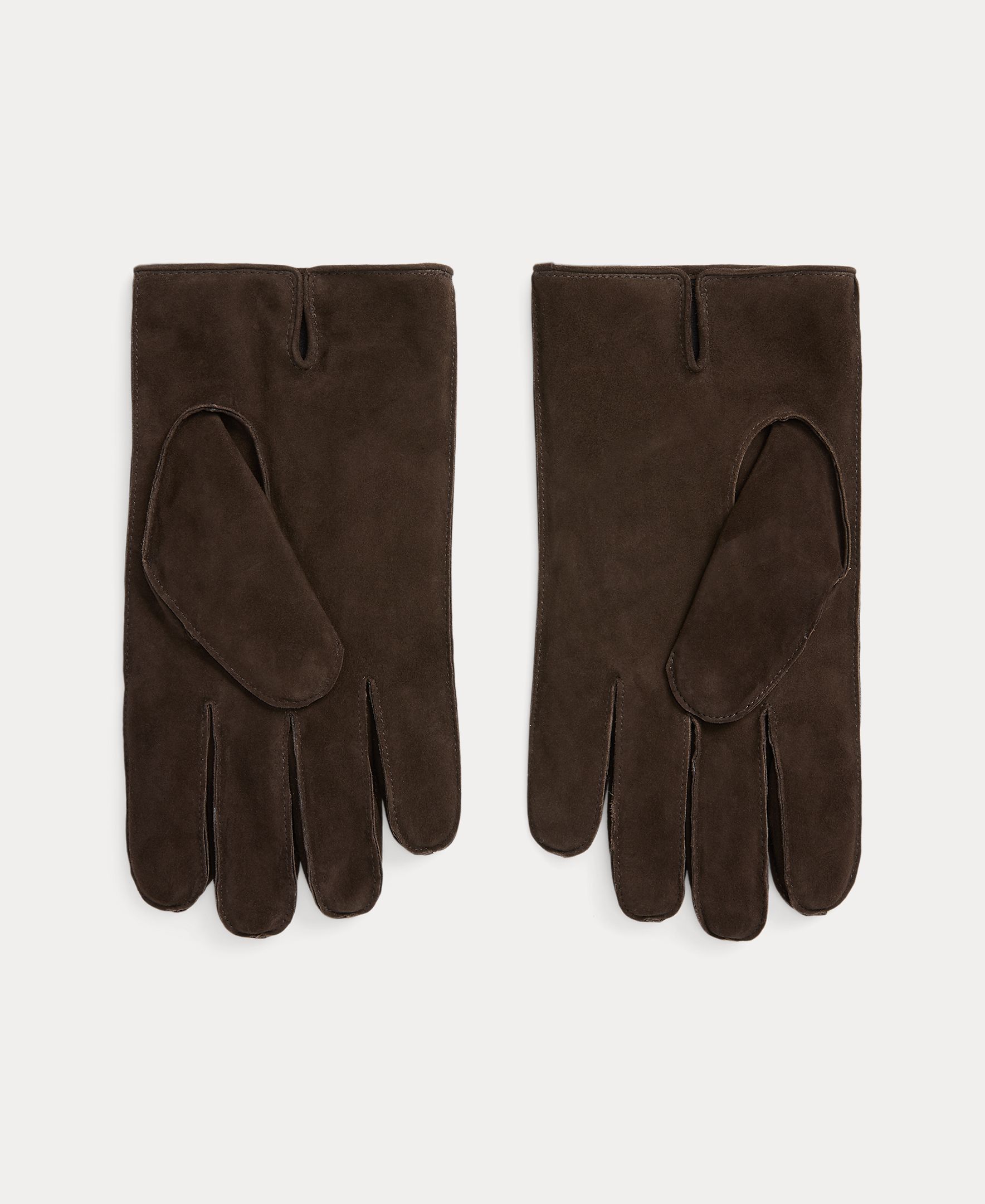 Luvas de Napa com Logótipo Castanho-2
