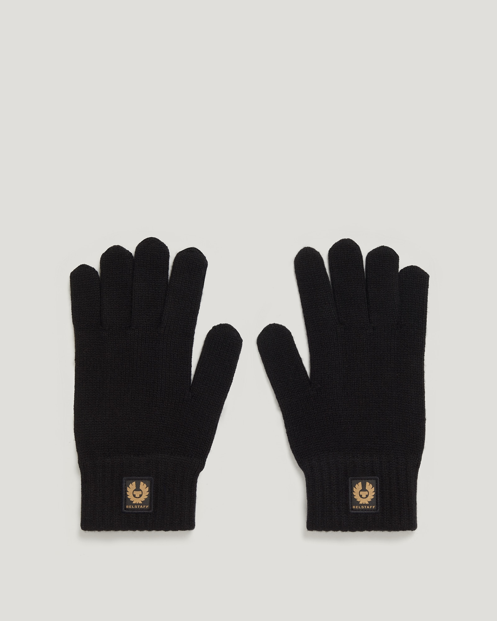 Imagen 0 de Guantes lana de hombre Negro