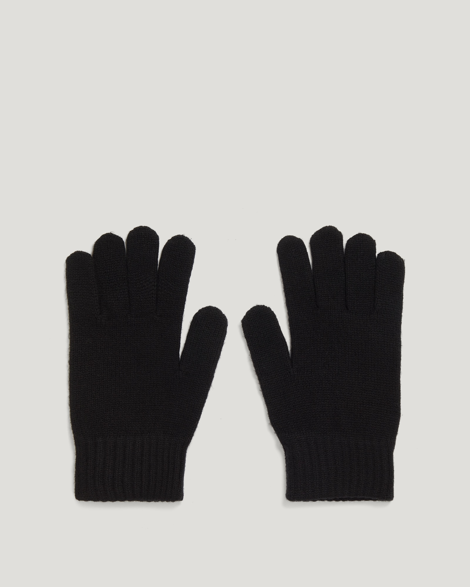 Guantes lana de hombre - Belstaff - Negro Negro-3