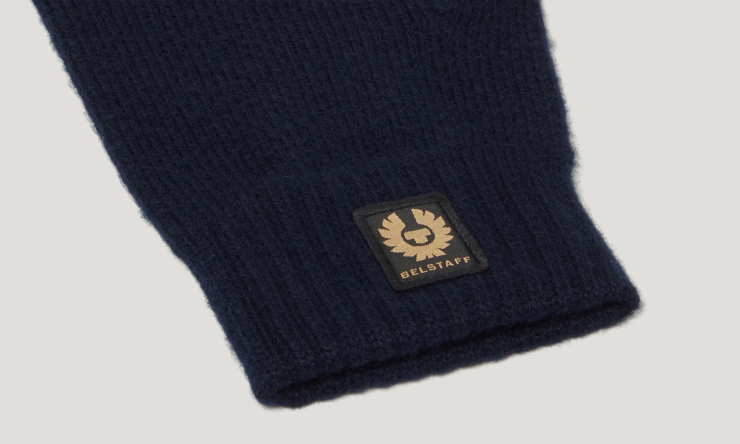 Guantes lana de hombre - Belstaff - Azul marino Azul marino-2