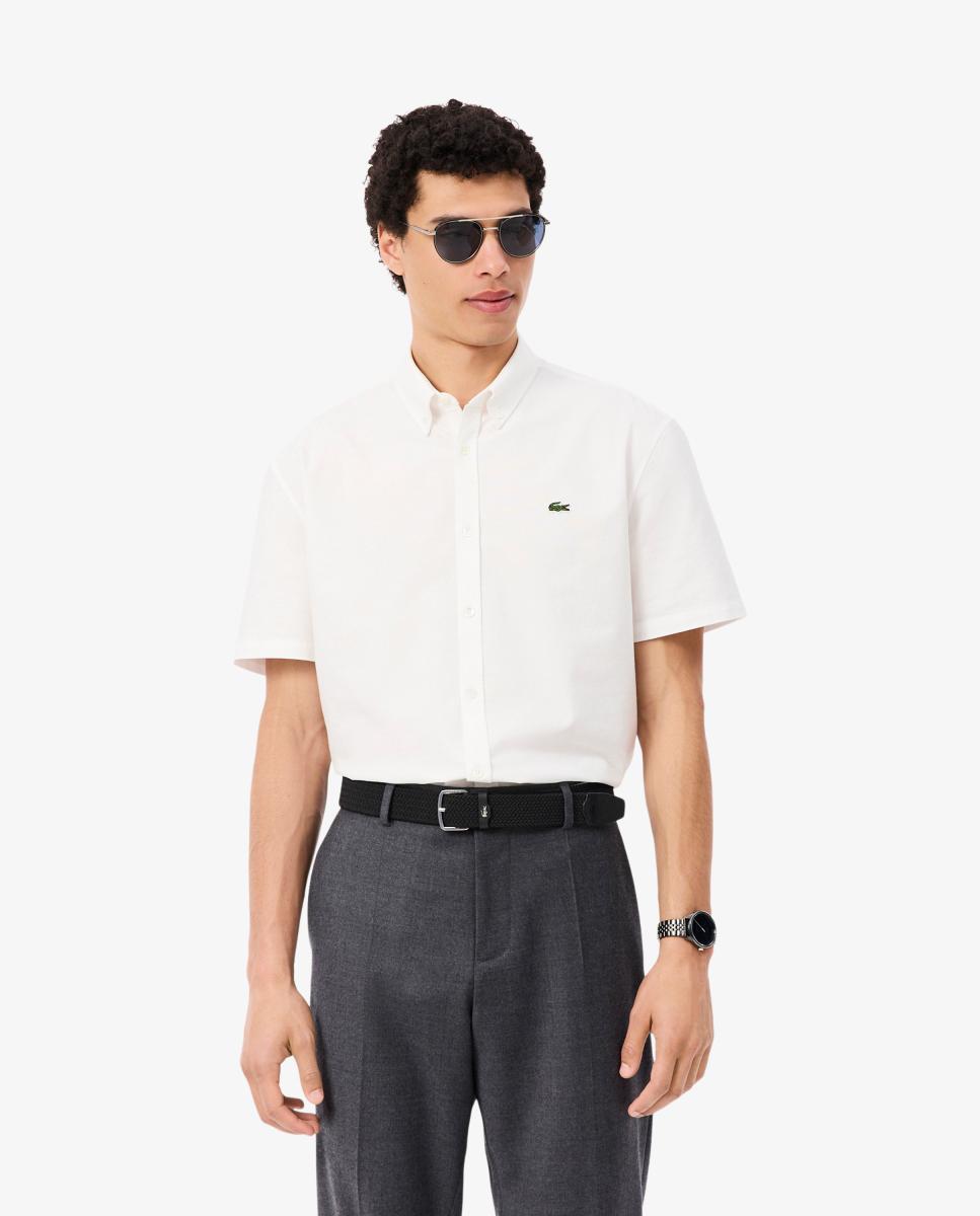 Imagen 6 de Cinturón de tejido elástico de hombre. - Lacoste - Negro Negro