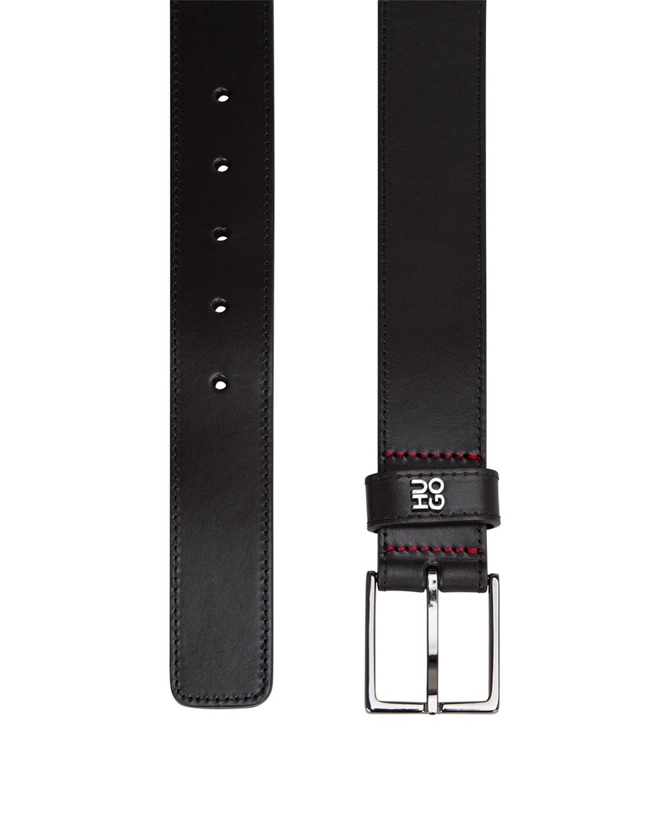 Cinto de Couro de Vaca de Tato Firme Preto-2
