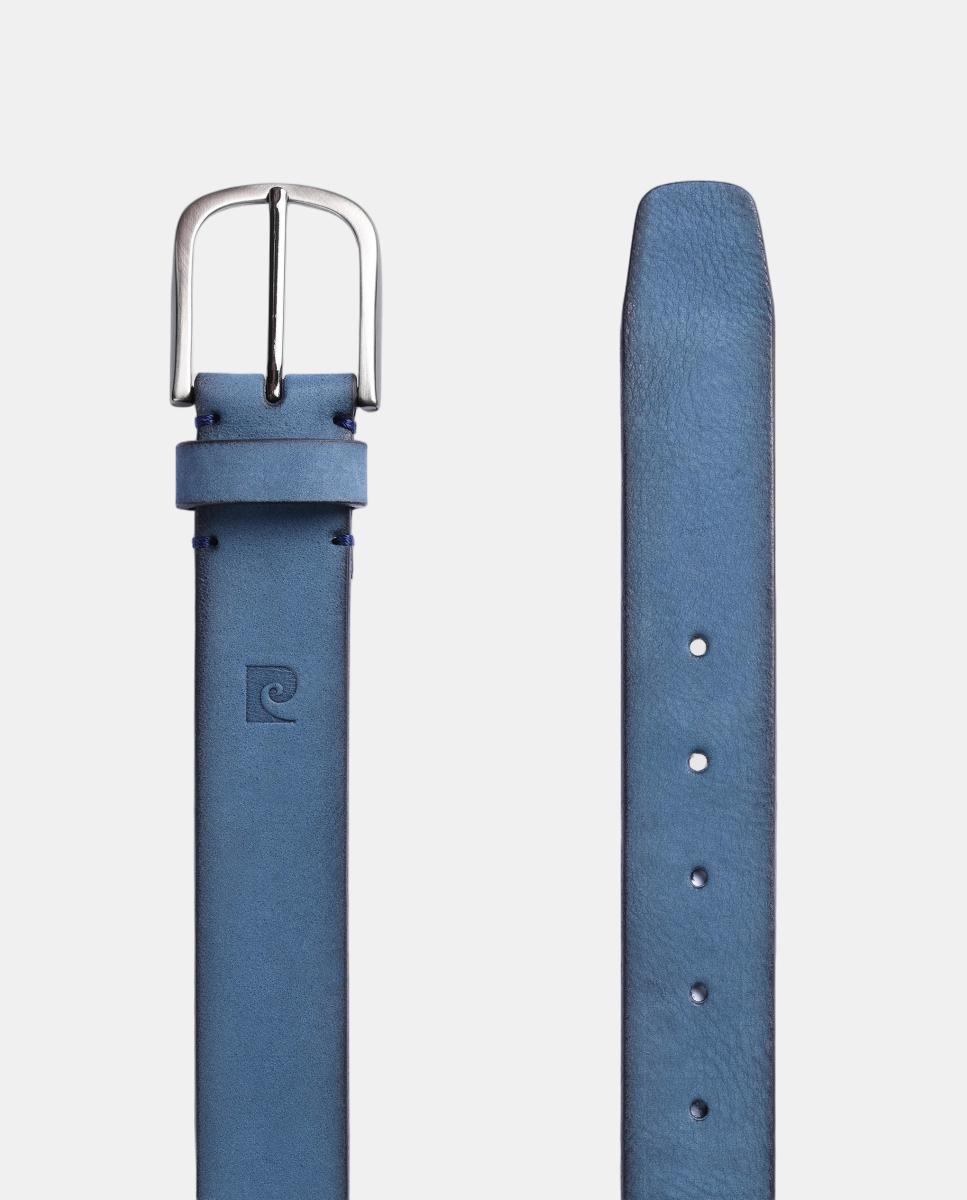 Imagen 2 de Cinturón de Hombre. - Pierre Cardin - Azul Azul