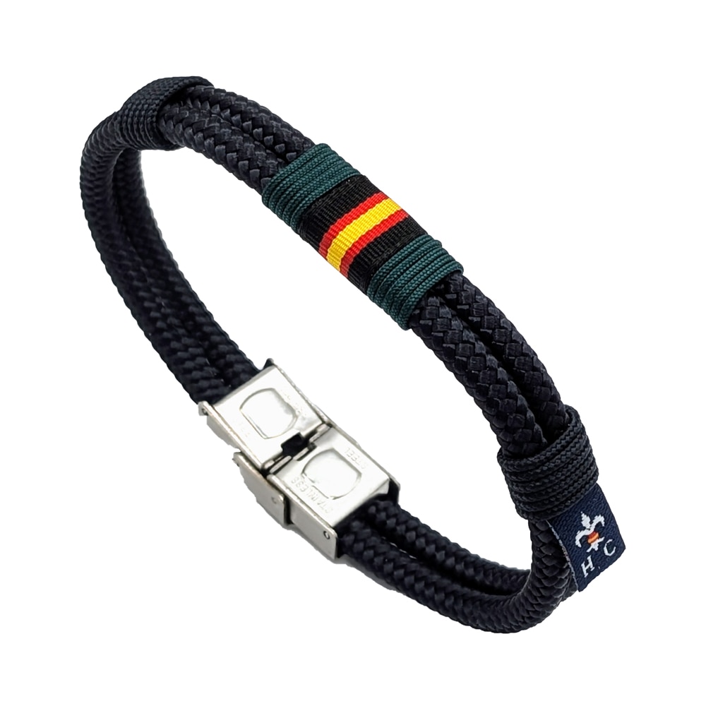 Imagen 0 de Pulsera Wake Up de hombre con bandera Azul
