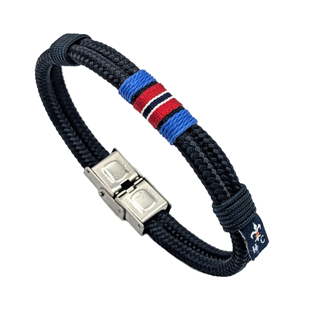 Imagen 0 de Pulsera Wake Up de hombre con bandera Azul