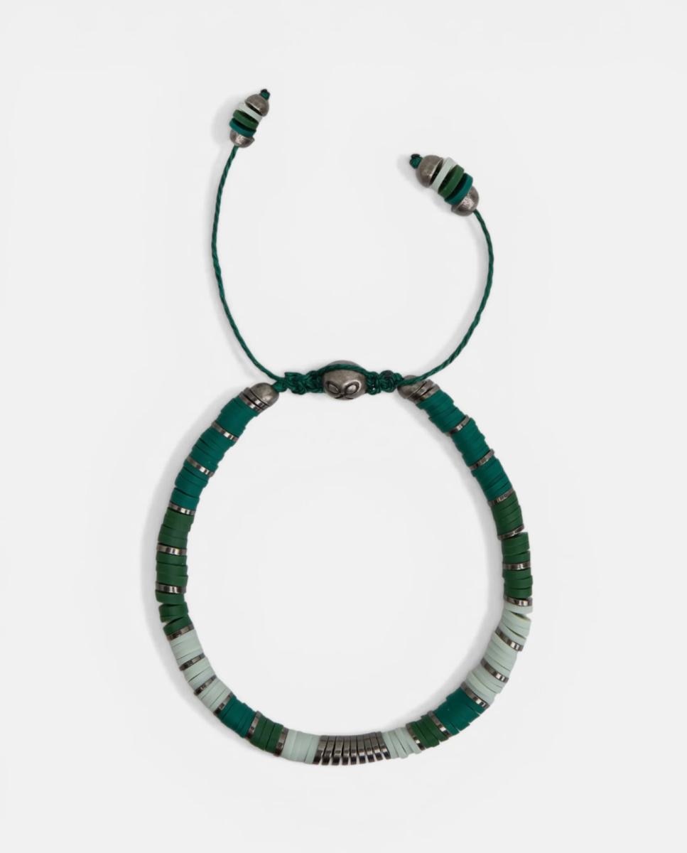 Imagen 1 de Pulsera cilindro raqueta de hombre. Verde