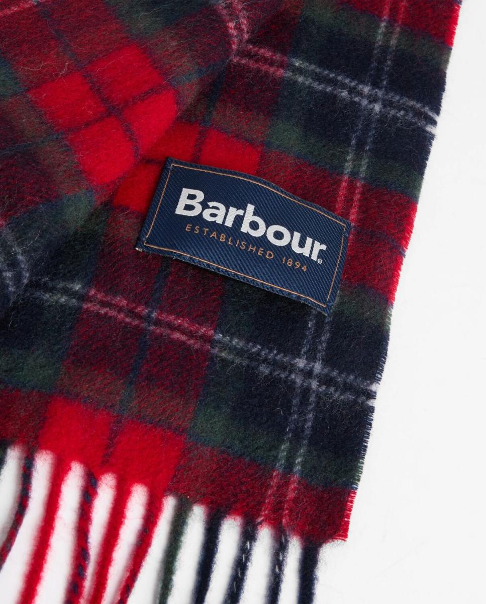 Set de regalo con bufanda y guantes - Barbour - Verde Verde-5