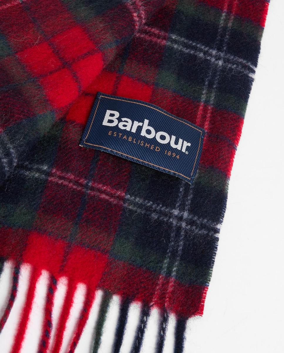 Set de regalo con bufanda y guantes - Barbour - Verde Verde-7