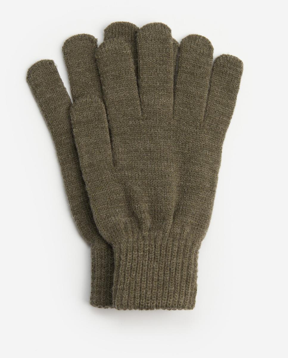 Pack bufanda y guantes de hombre de punto - Barbour - Verde Verde-3