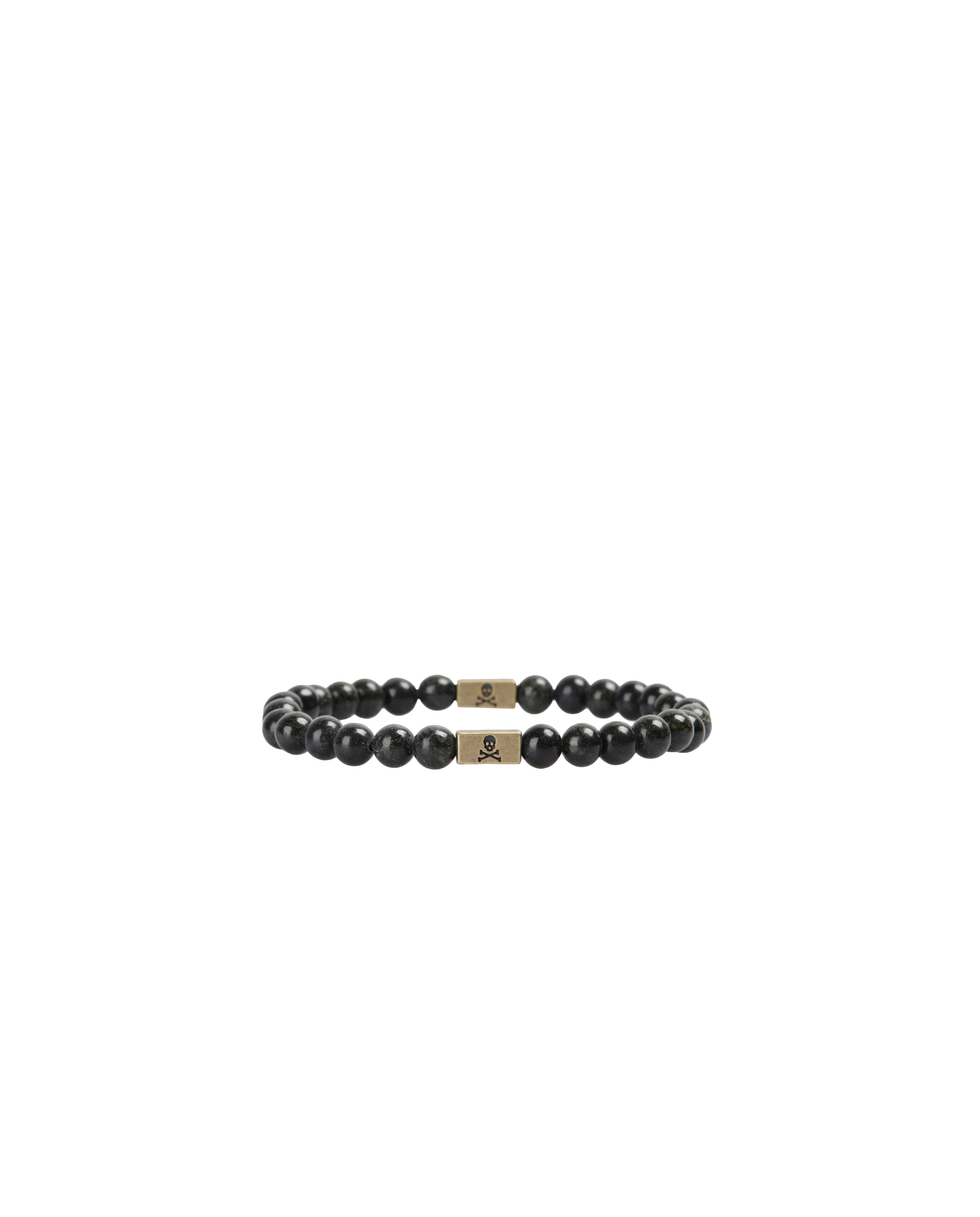 Pulsera piedras naturales de hombre - Scalpers - Verde oscuro Verde oscuro-4
