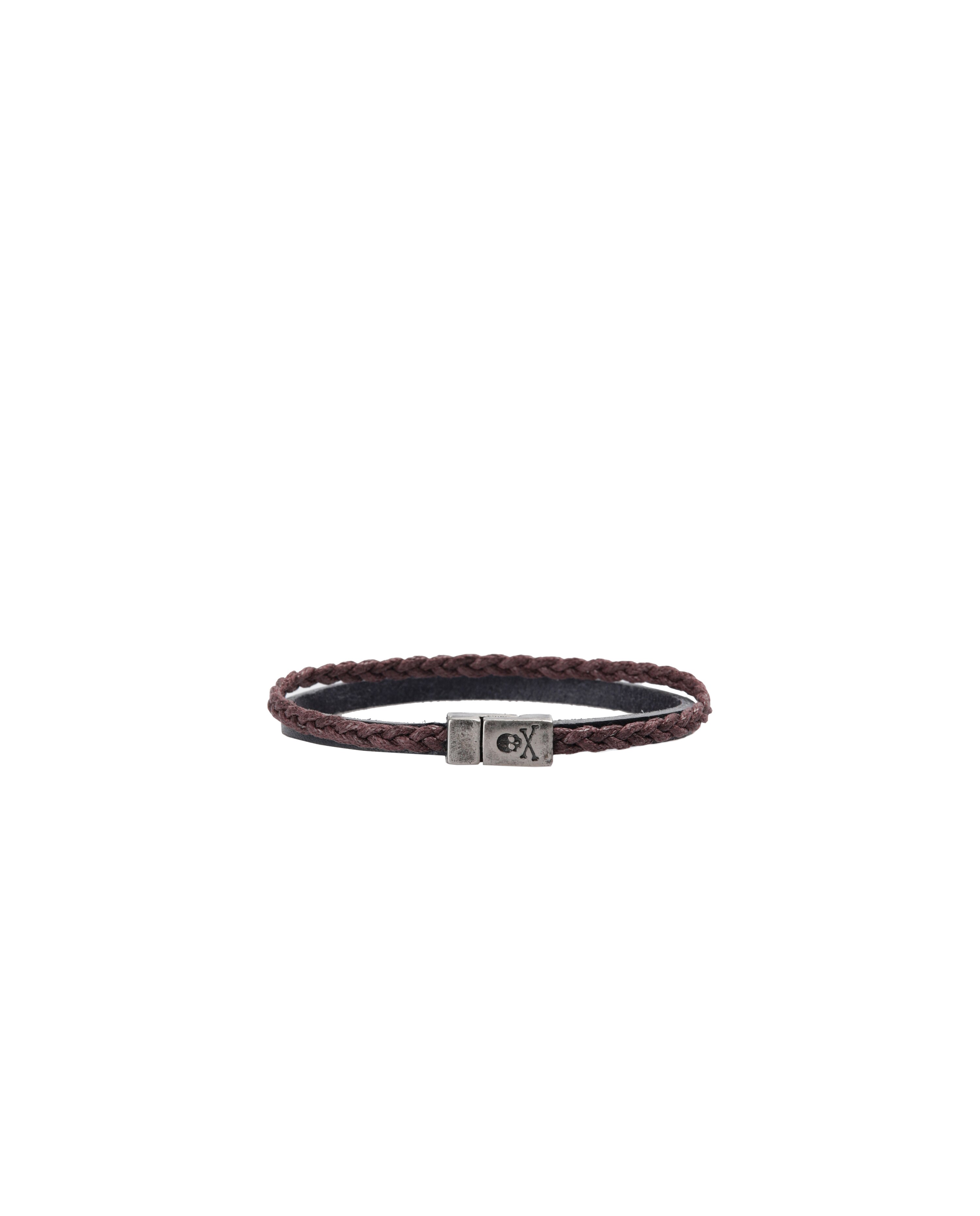 Pulsera cuero de hombre - Scalpers - Azul marino Azul marino-5