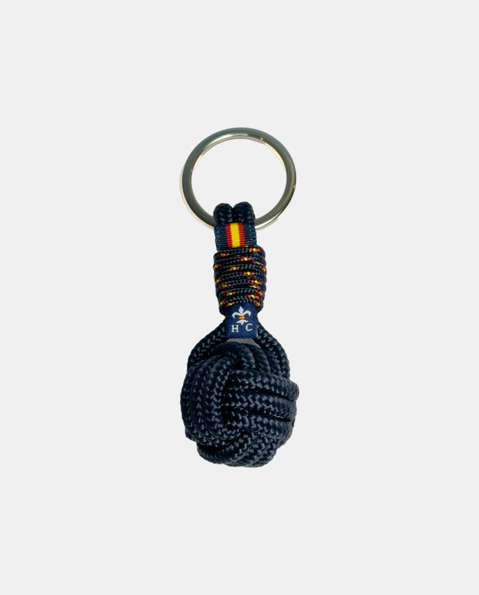Imagen 0 de Llavero balón con cordón de hombre Azul