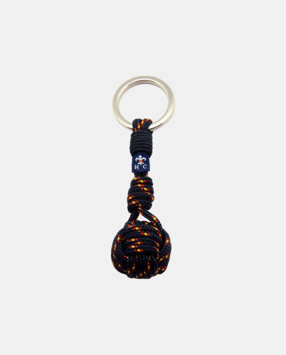 Imagen 0 de Llavero balón con cordón de hombre Azul