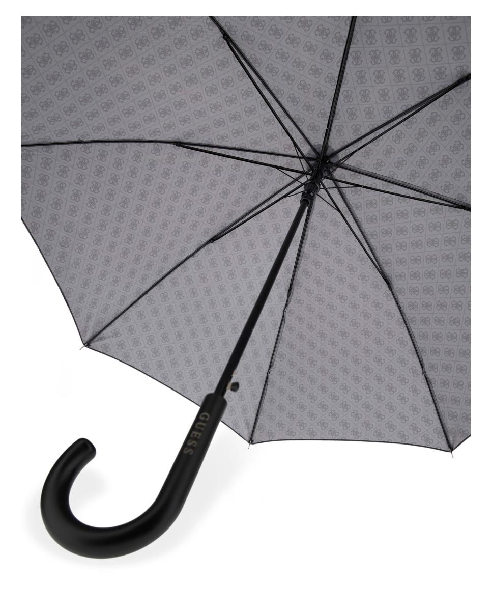 Paraguas plegable. - Guess - Gris oscuro Gris oscuro-2