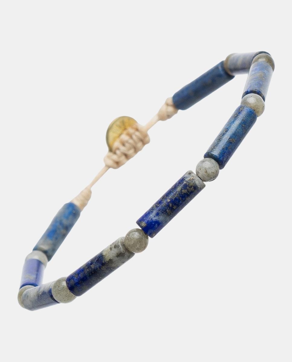 Imagen 1 de Pulsera Piedras Naturales de hombre Multicolor