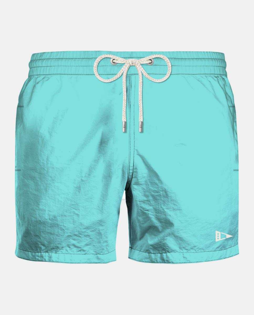 Imagen 0 de Bañador boxer de hombre con dos bolsillos laterales hombre Azul claro