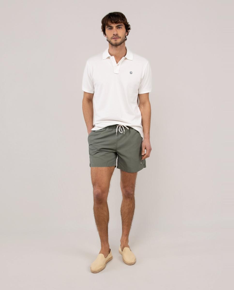 Imagem 0 de Calções de Banho com Dois Bolsos Laterais e um Bolso Traseiro