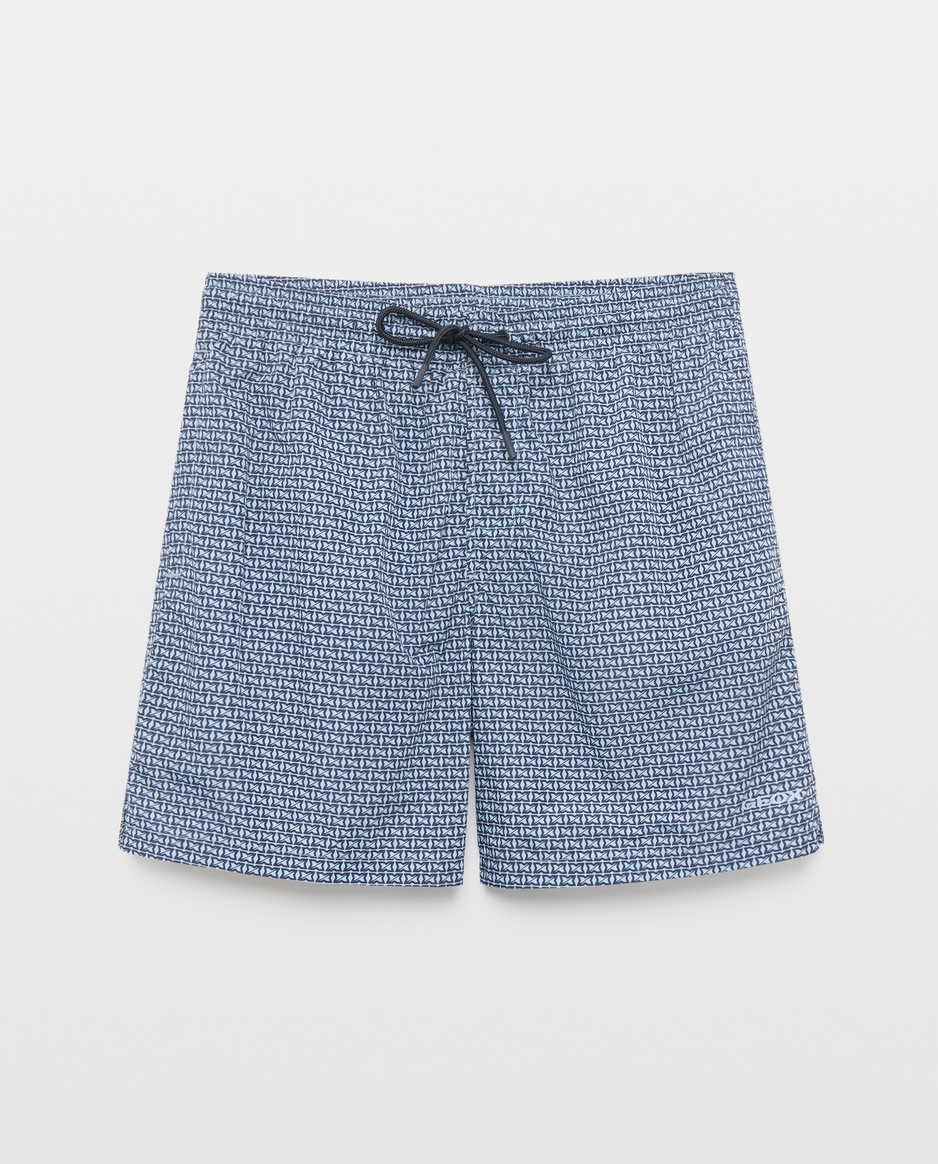 Bañador bóxer de hombre - Geox - Azul claro Azul marino-1