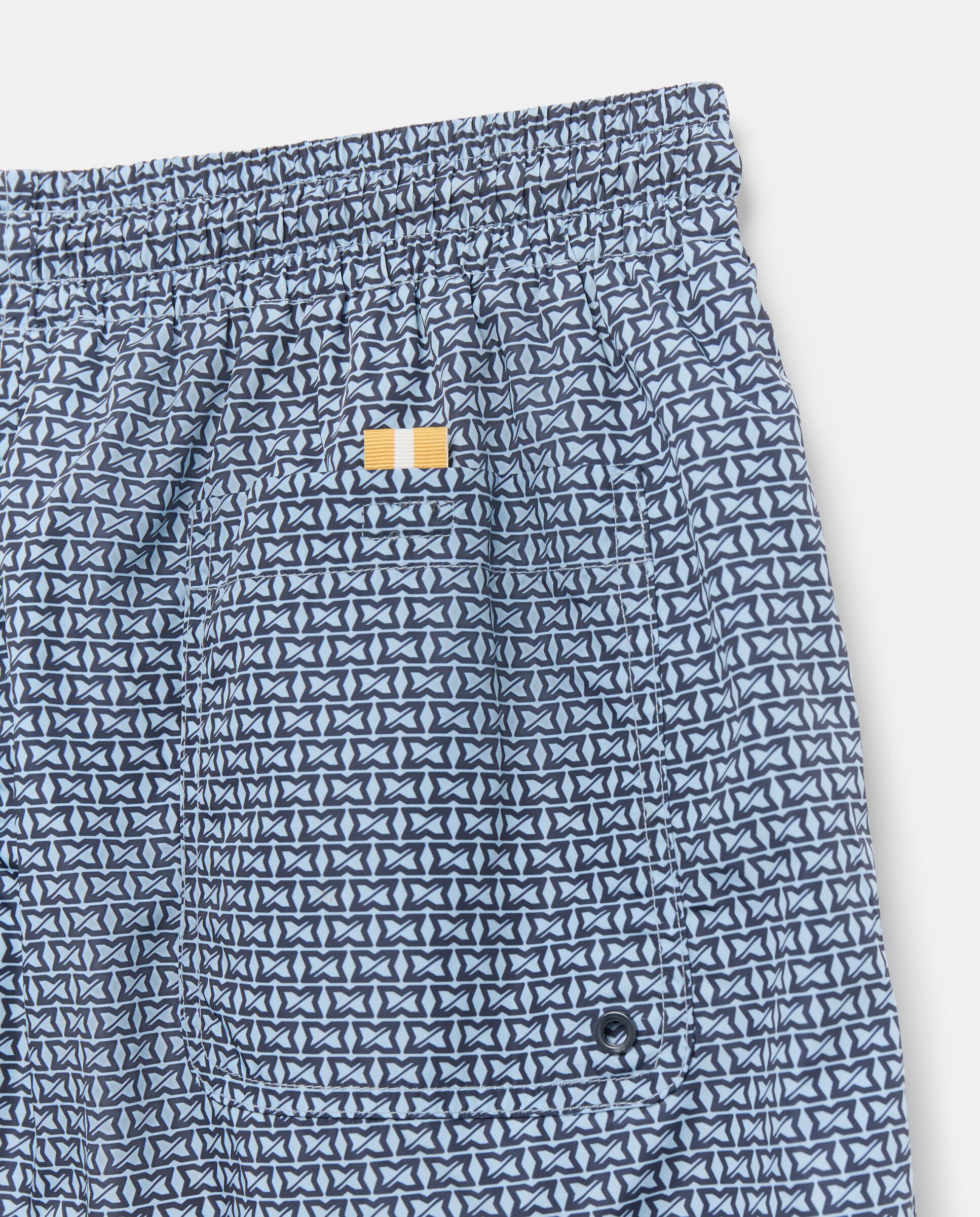 Bañador bóxer de hombre - Geox - Azul claro Azul marino-3