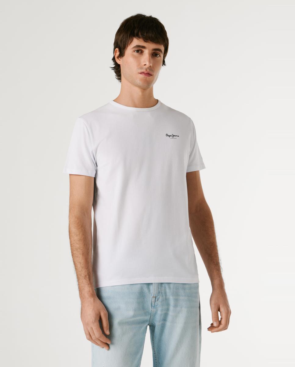 Pepe Jeans - Camiseta logo estampado fit slim.