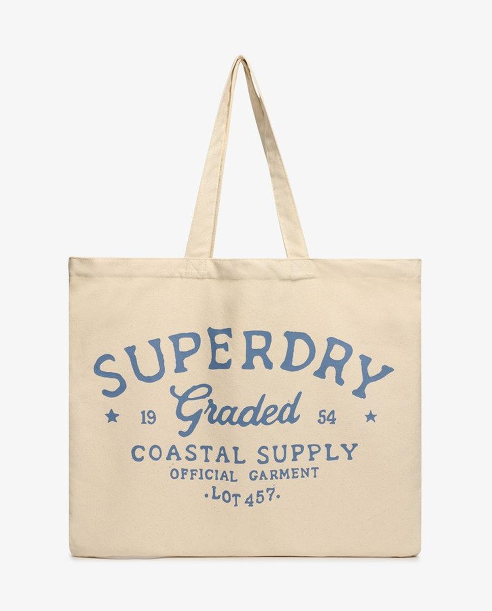 Bolsa Tote Superdry - Beige Beige-1