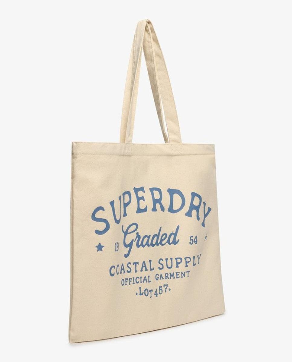 Bolsa Tote Superdry - Beige Beige-3
