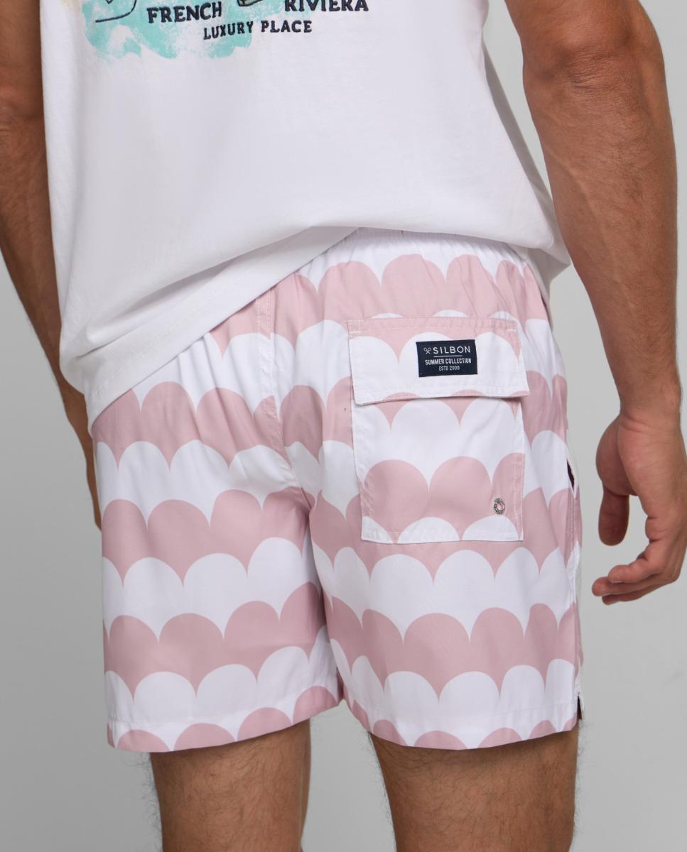 Fato de Banho com Ondas Grandes - Coral Coral-4