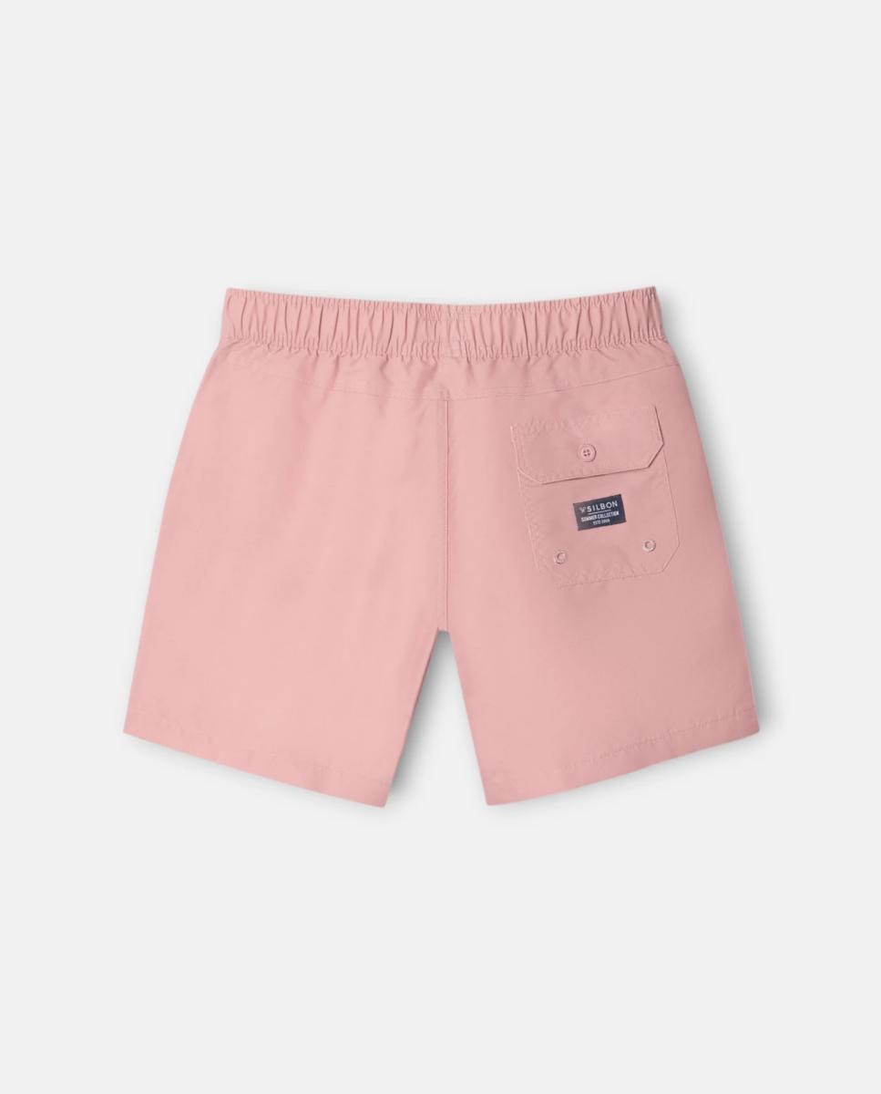 Fato de Banho Liso - Coral Coral-6