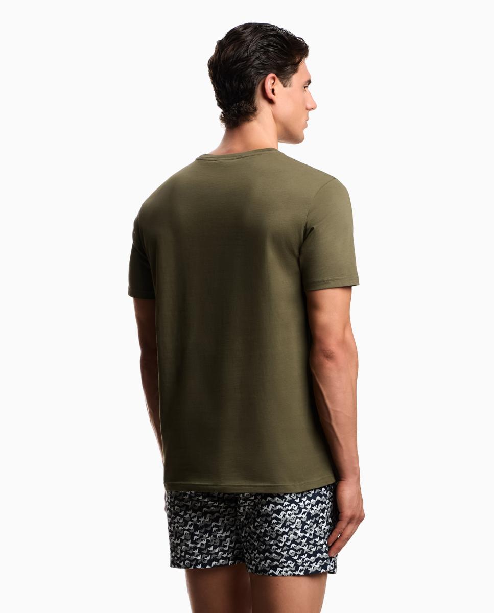 T-shirt Bold Logo Verde-claro-2