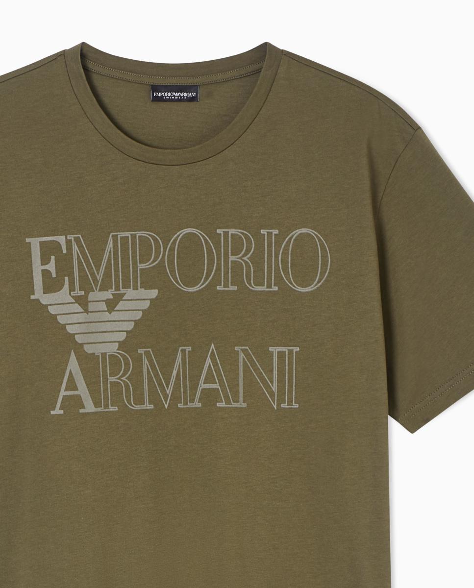 T-shirt Bold Logo Verde-claro-4