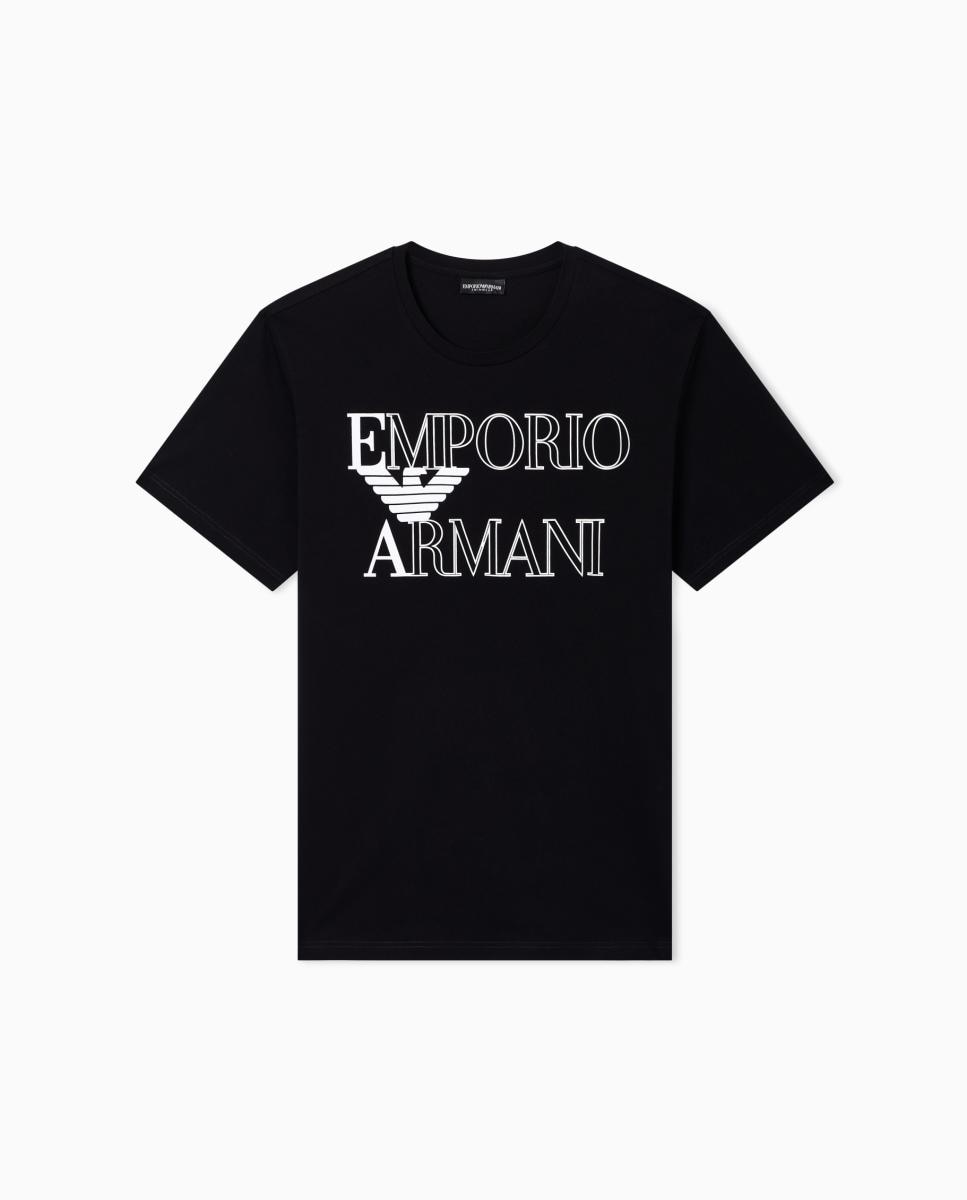 T-shirt Bold Logo Preto-3
