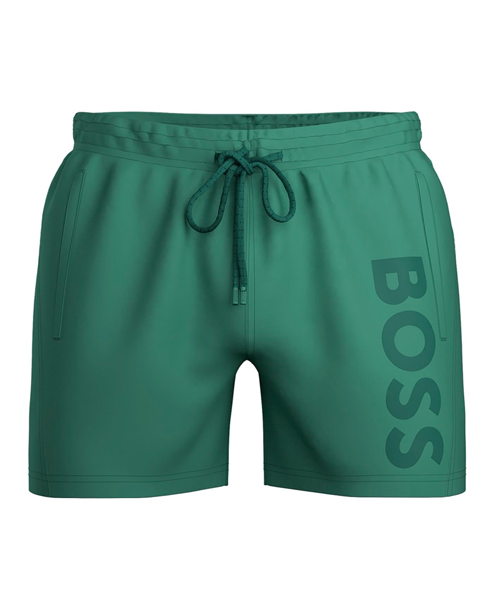 Imagem 0 de Calções de Banho com 2 Bolsos Laterais