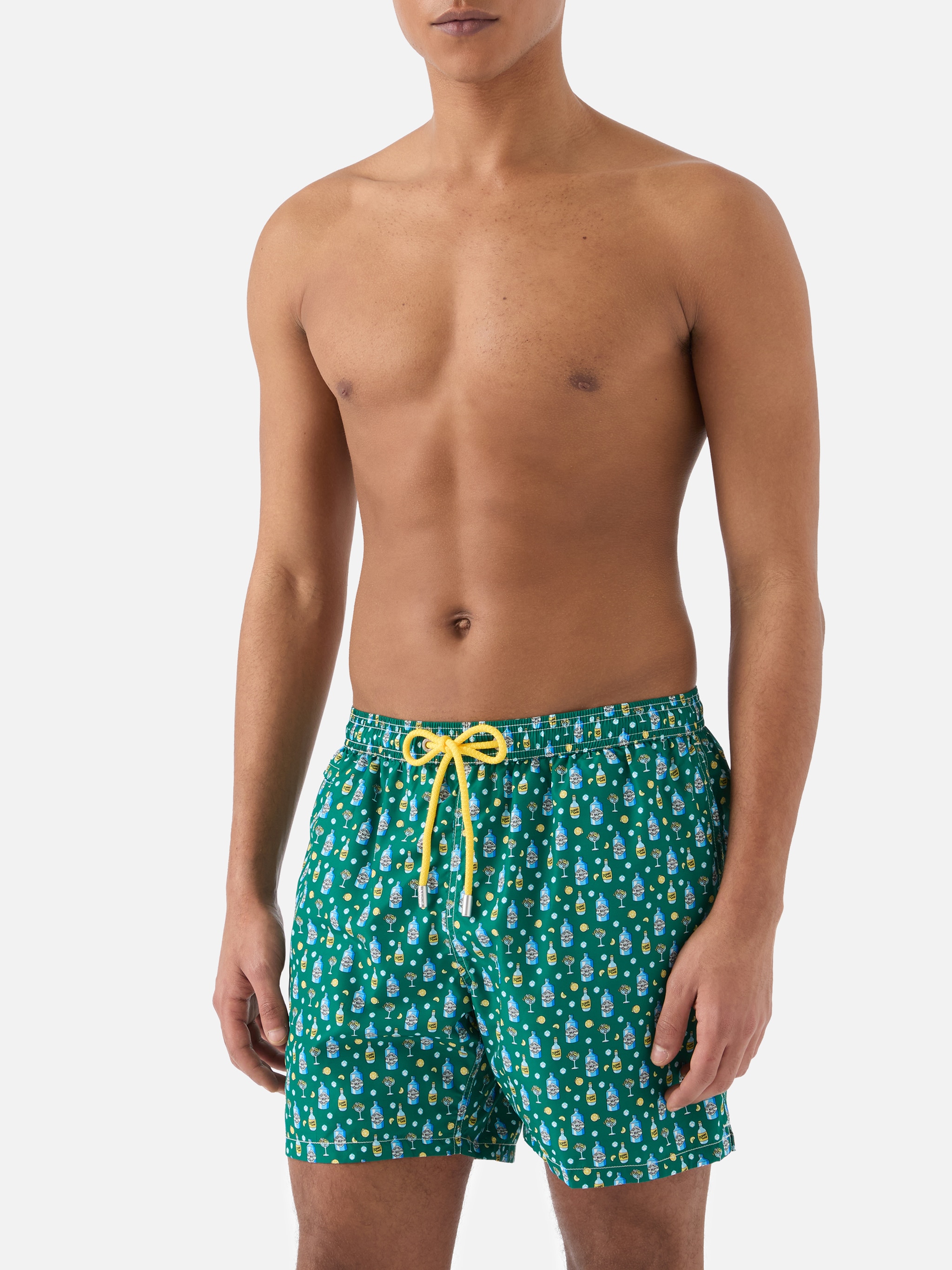 Imagem 0 de Calções de Banho com Estampado de Gin Tónico