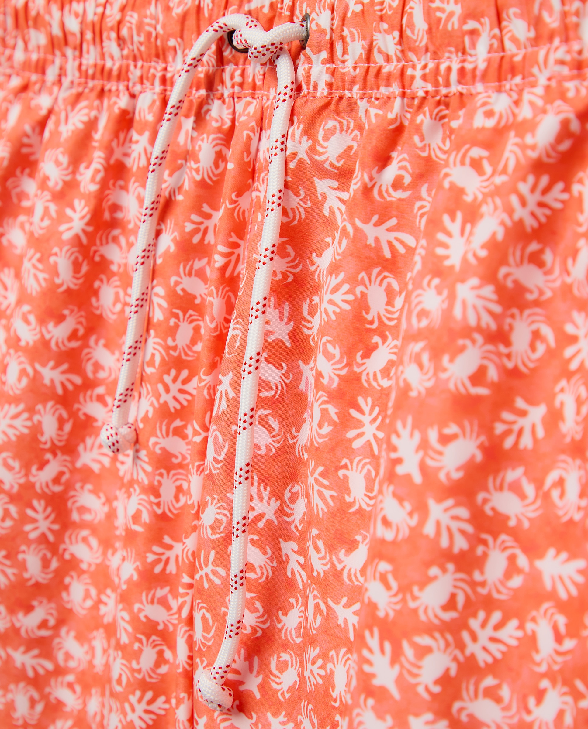 Calções de Banho com Dois Bolsos Laterais Coral-4