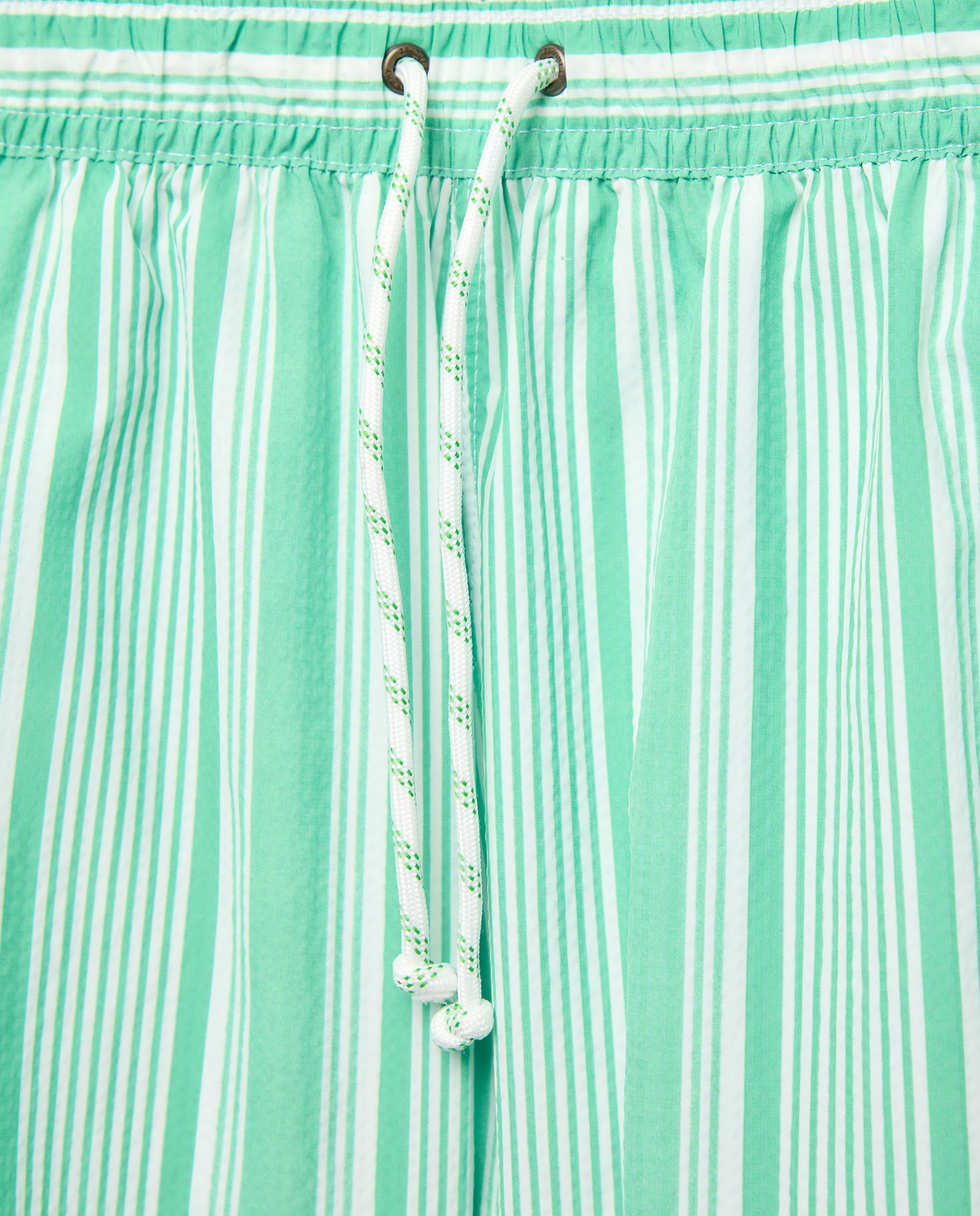 Calções de Banho com Dois Bolsos Laterais Verde-4