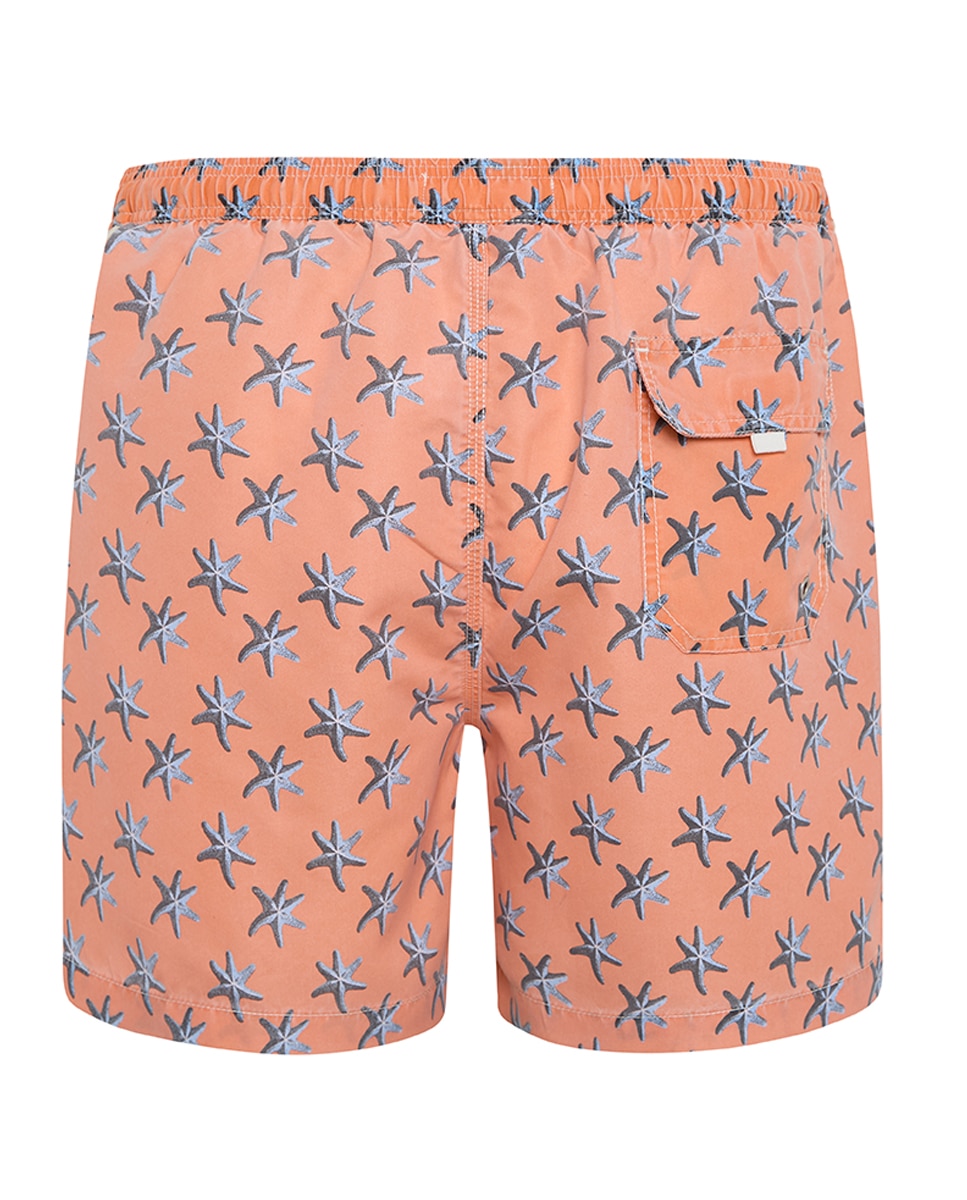 Traje de baño de hombre estrella de mar - Kiff-Kiff - Naranja claro Naranja claro-2