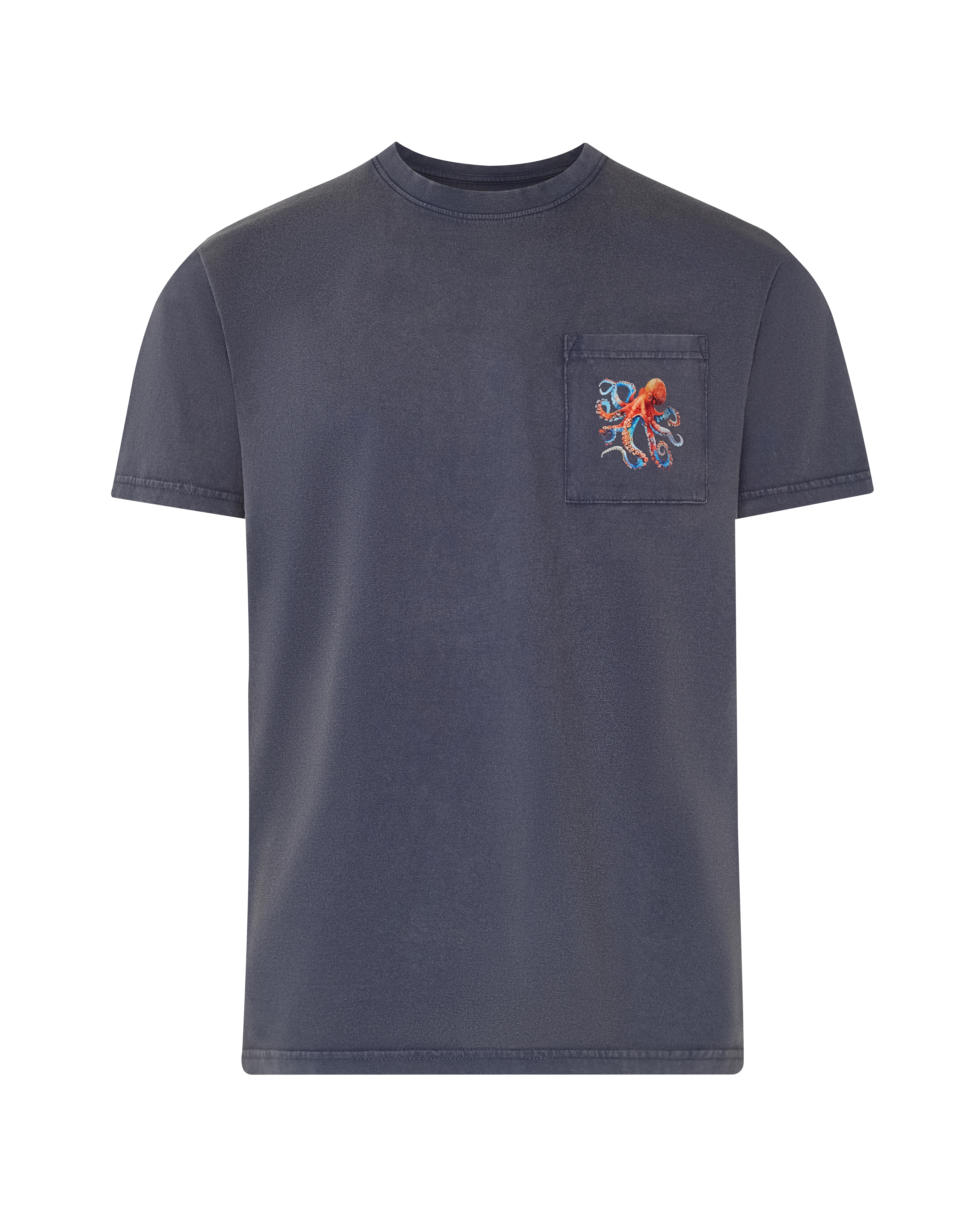 Imagem 0 de T-shirt com Lavagem e Desenho