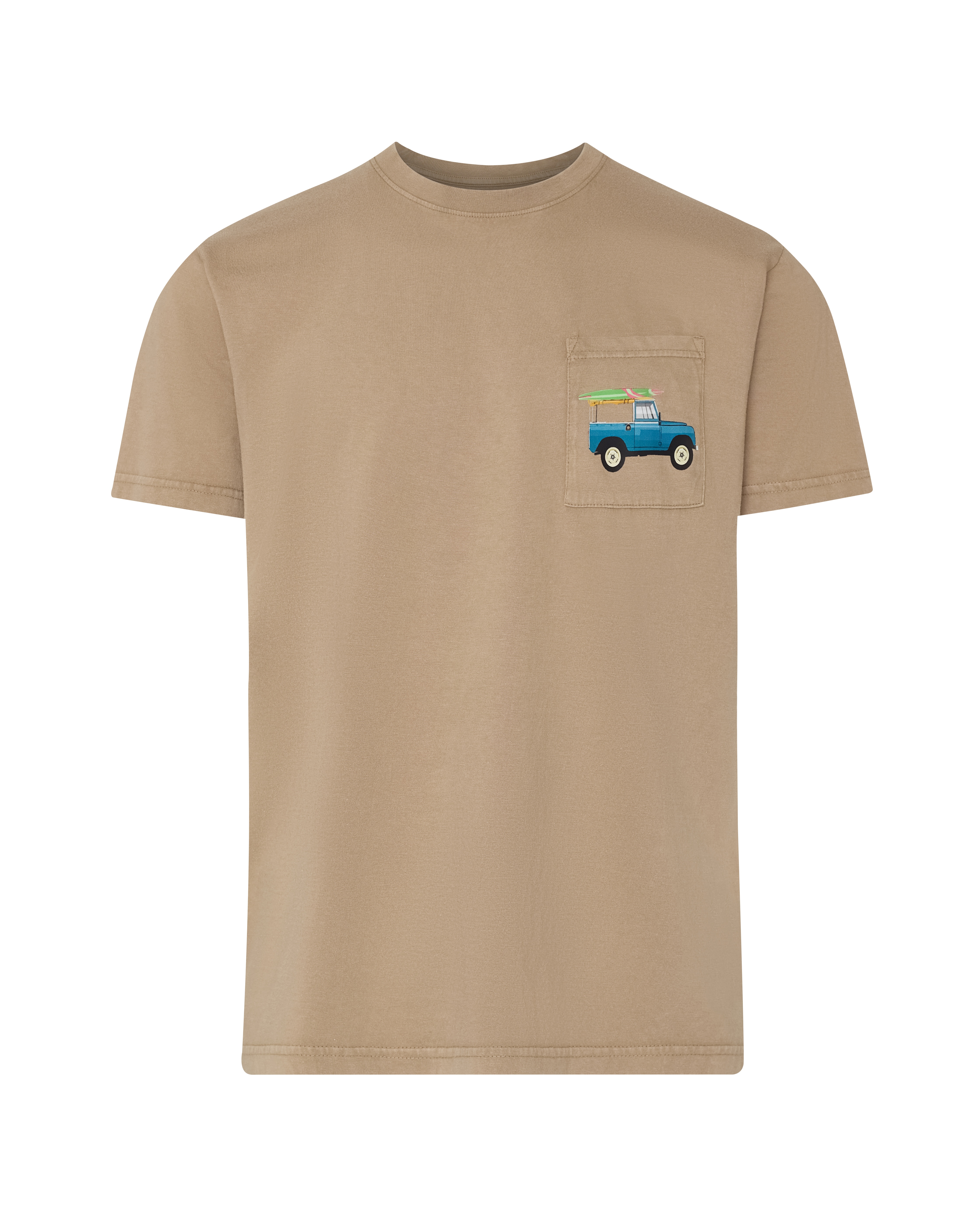 Imagem 0 de T-shirt com Lavagem e Desenho