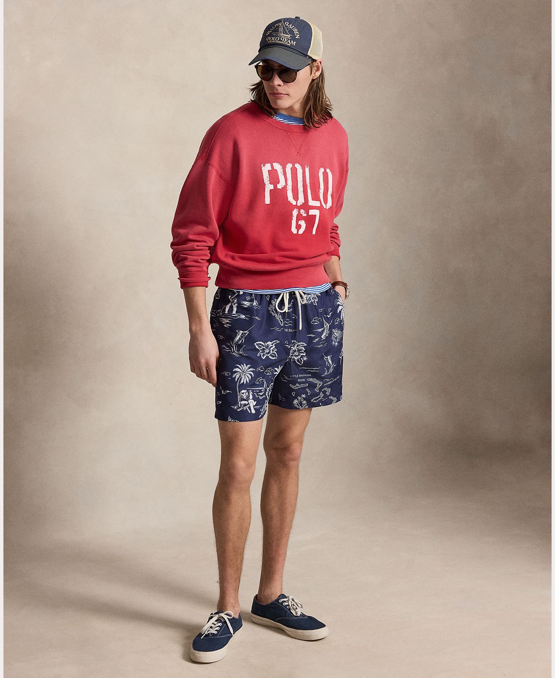 Imagem 0 de Calções de Banho com Estampado