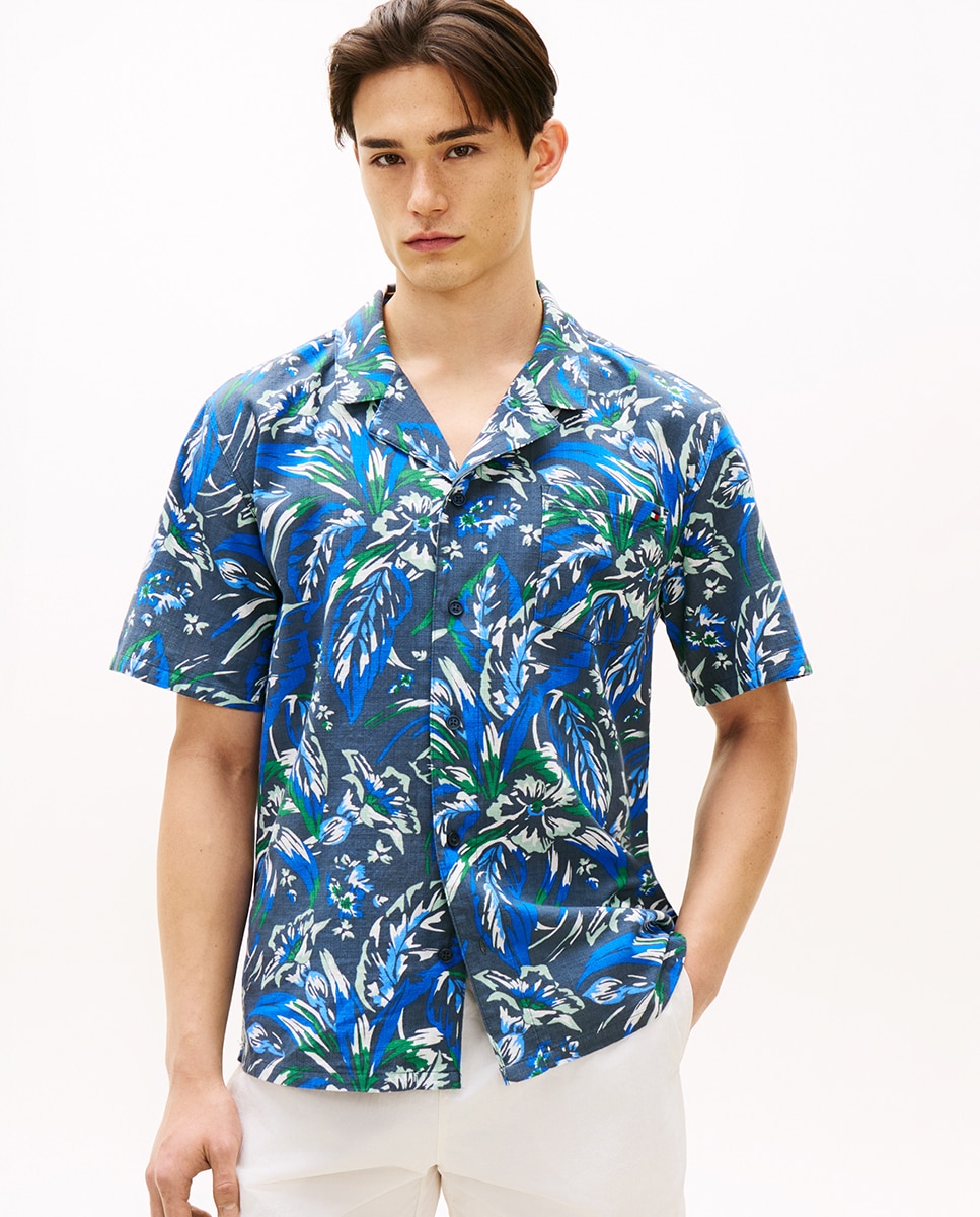 Imagem 0 de Camisa de Manga Curta Estampada