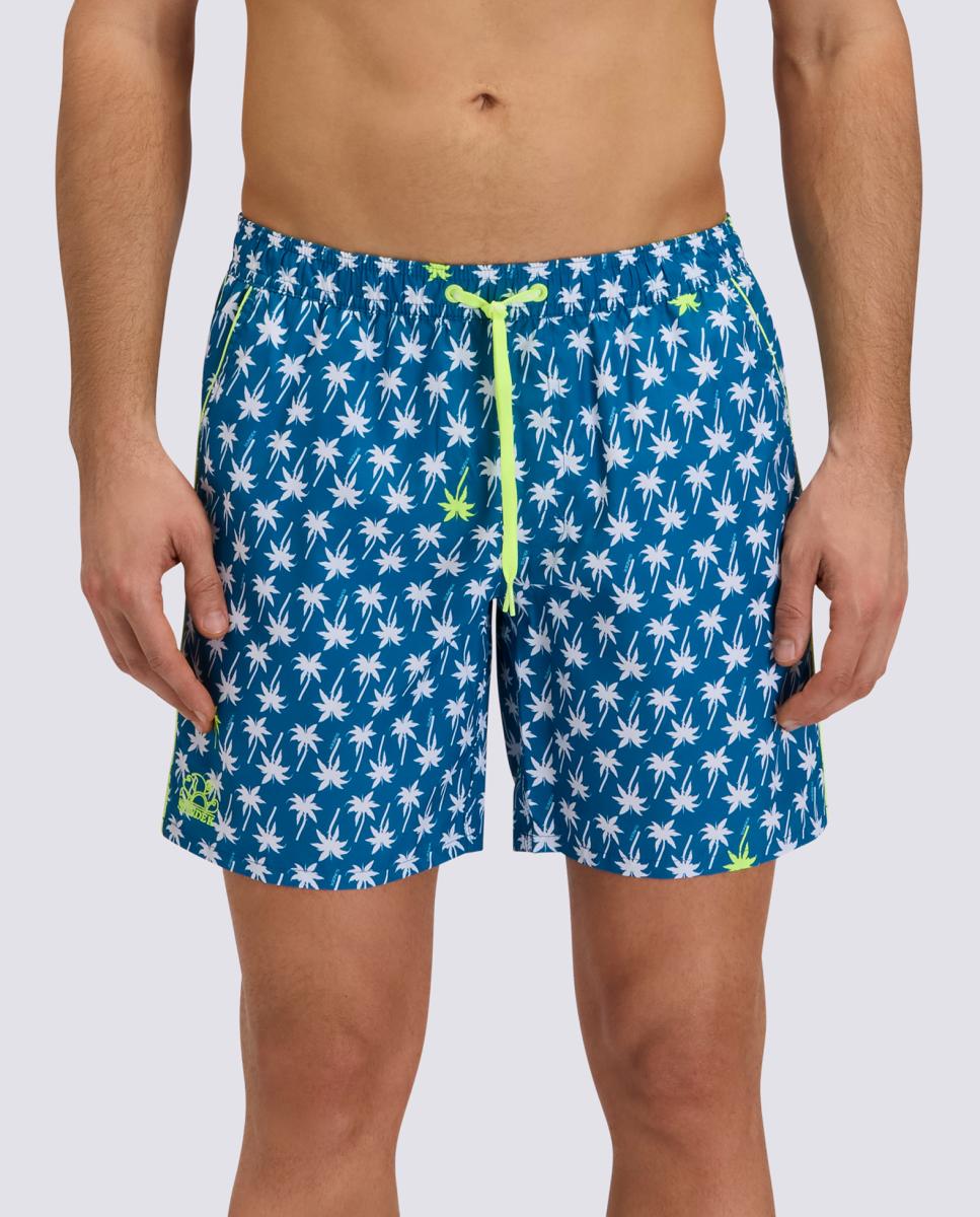 Imagem 0 de Calções de Banho em Poliéster Reciclado Repreve 16" com Estampado