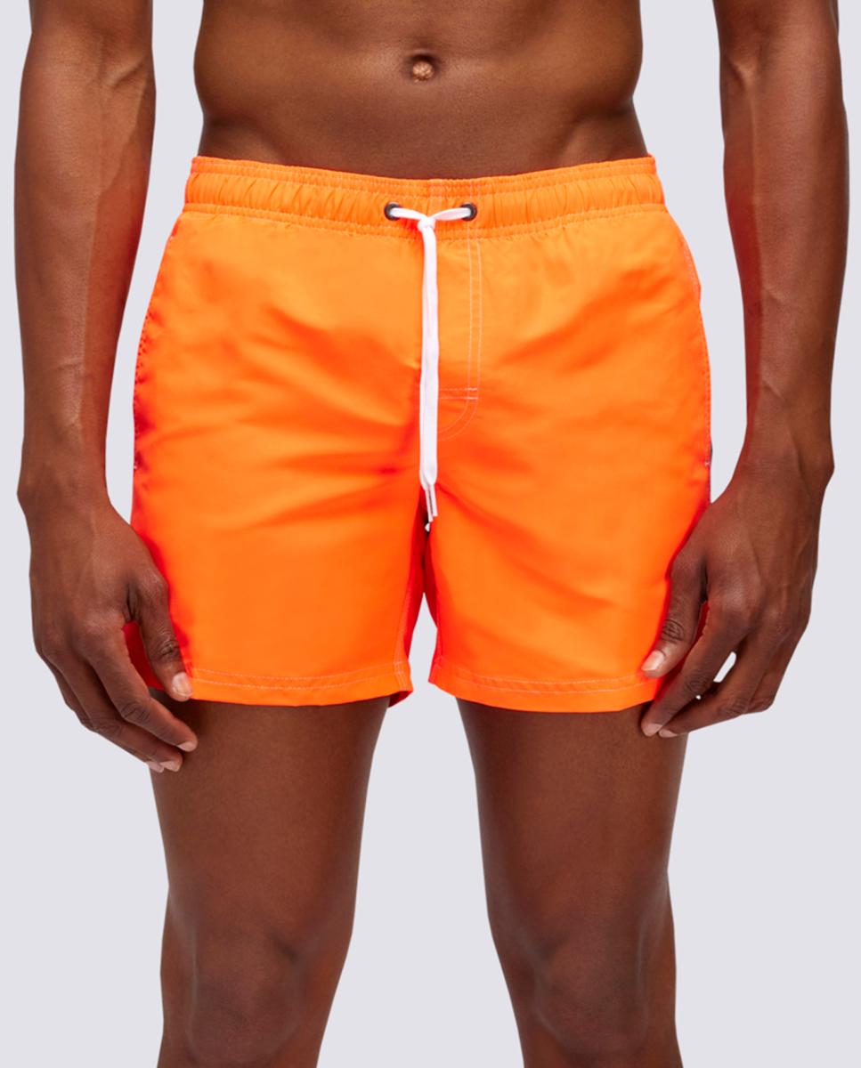 Imagem 0 de Calções de banho lisos caqui