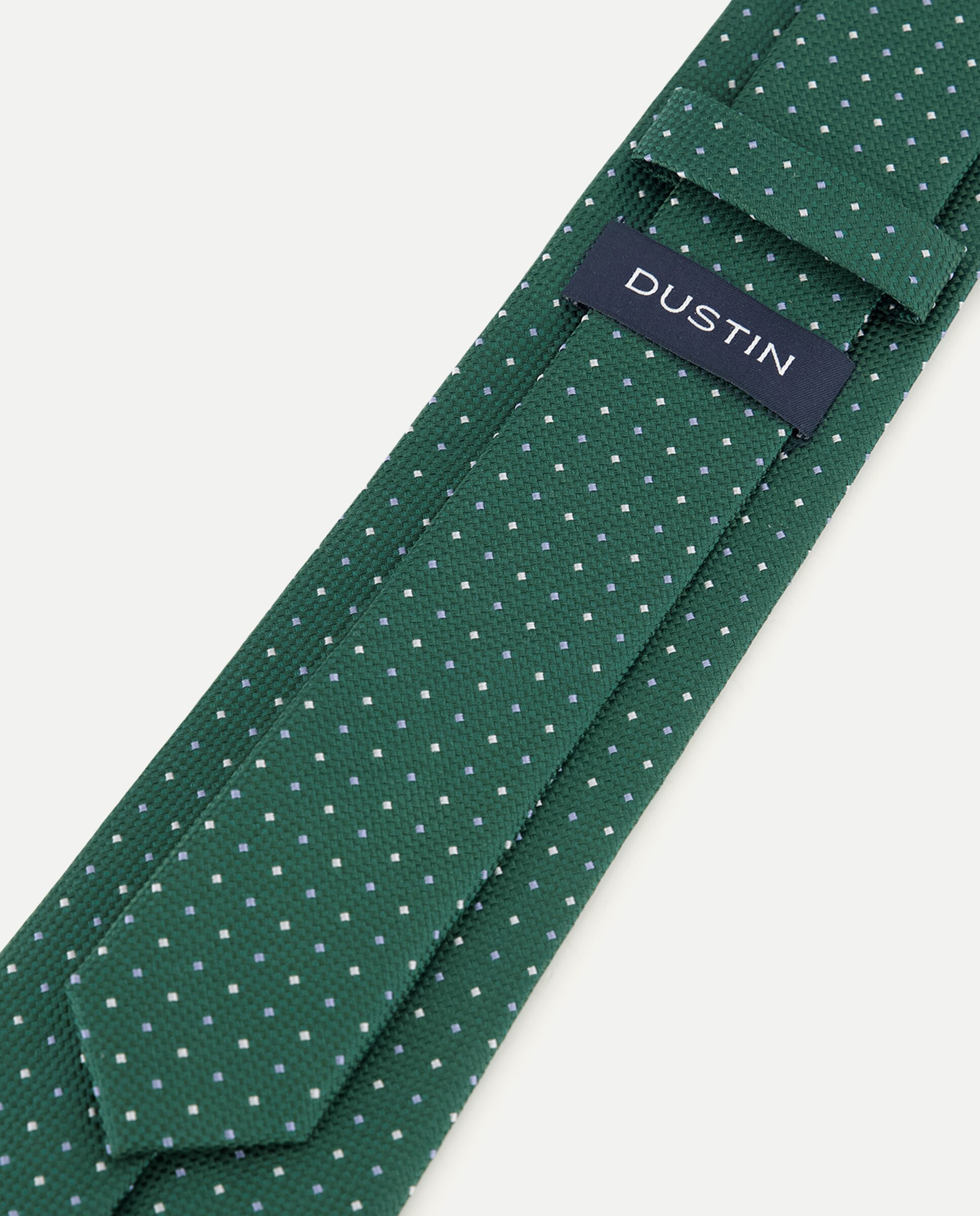 Imagen 3 de Corbata de seda con diamantes. - Dustin - Verde Verde