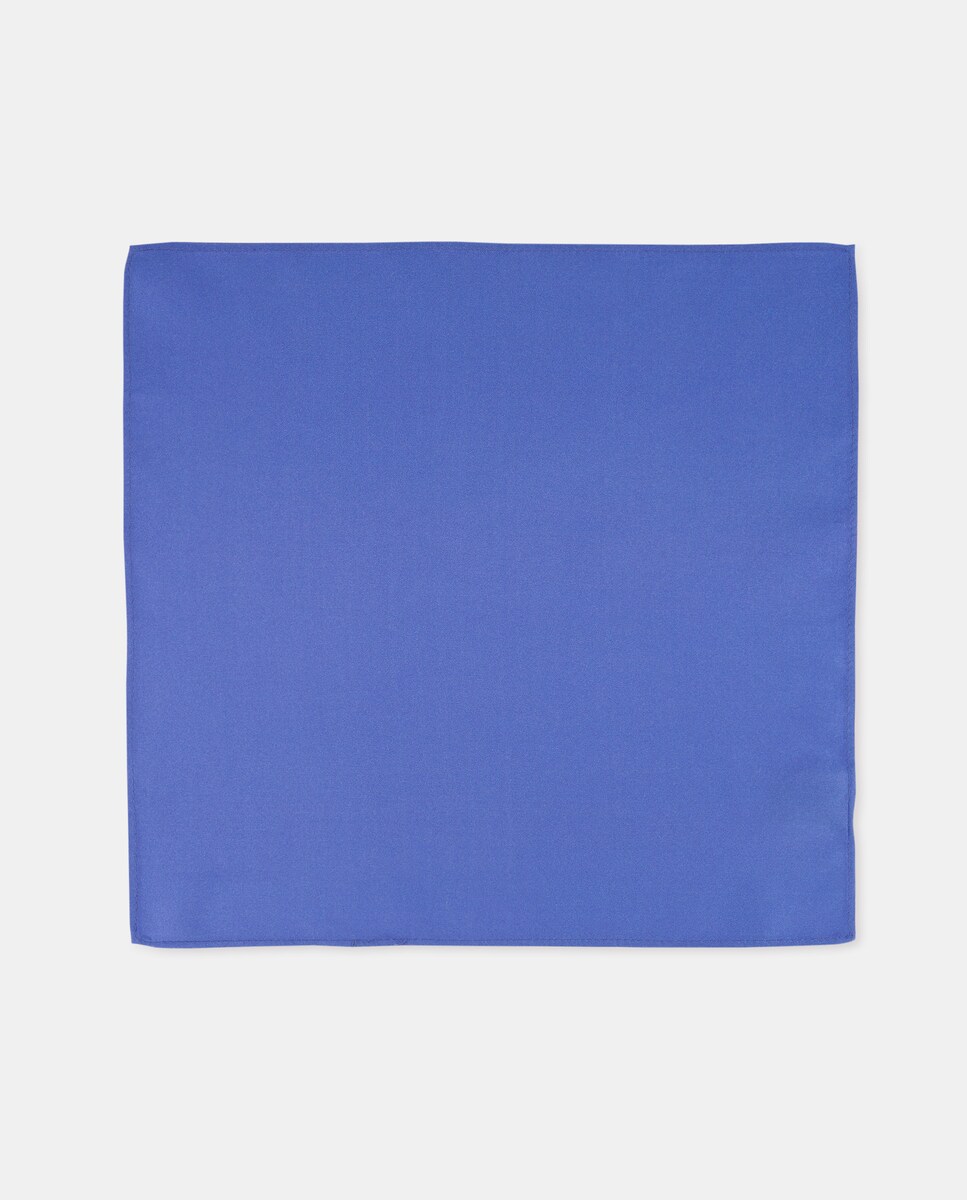 Estojo de Gravata, Botões de Punho e Lenço a Condizer Azul-4